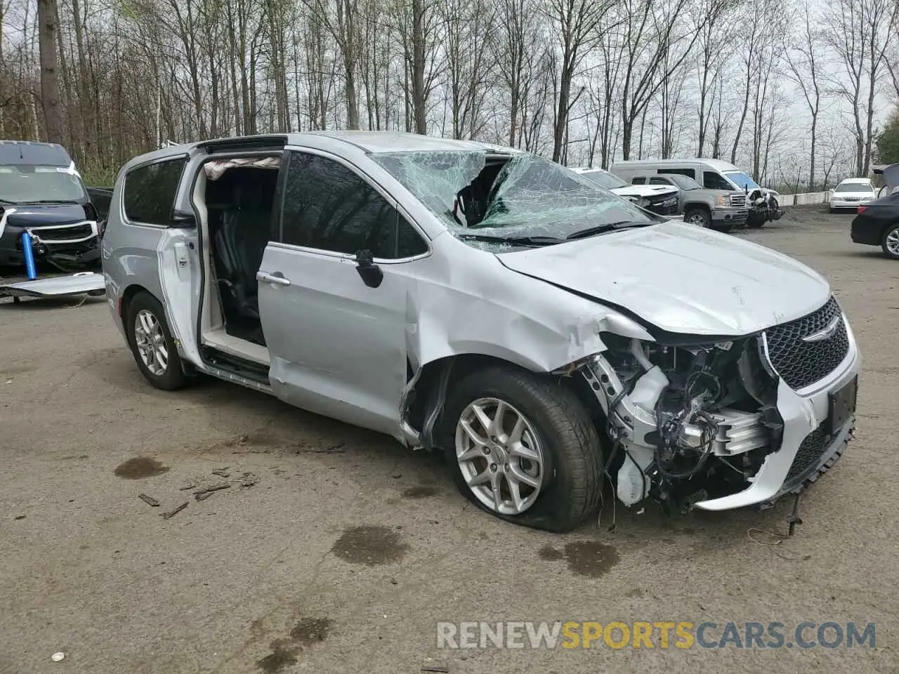 4 Фотография поврежденного автомобиля 2C4RC1BG8RR123238 CHRYSLER PACIFICA 2024