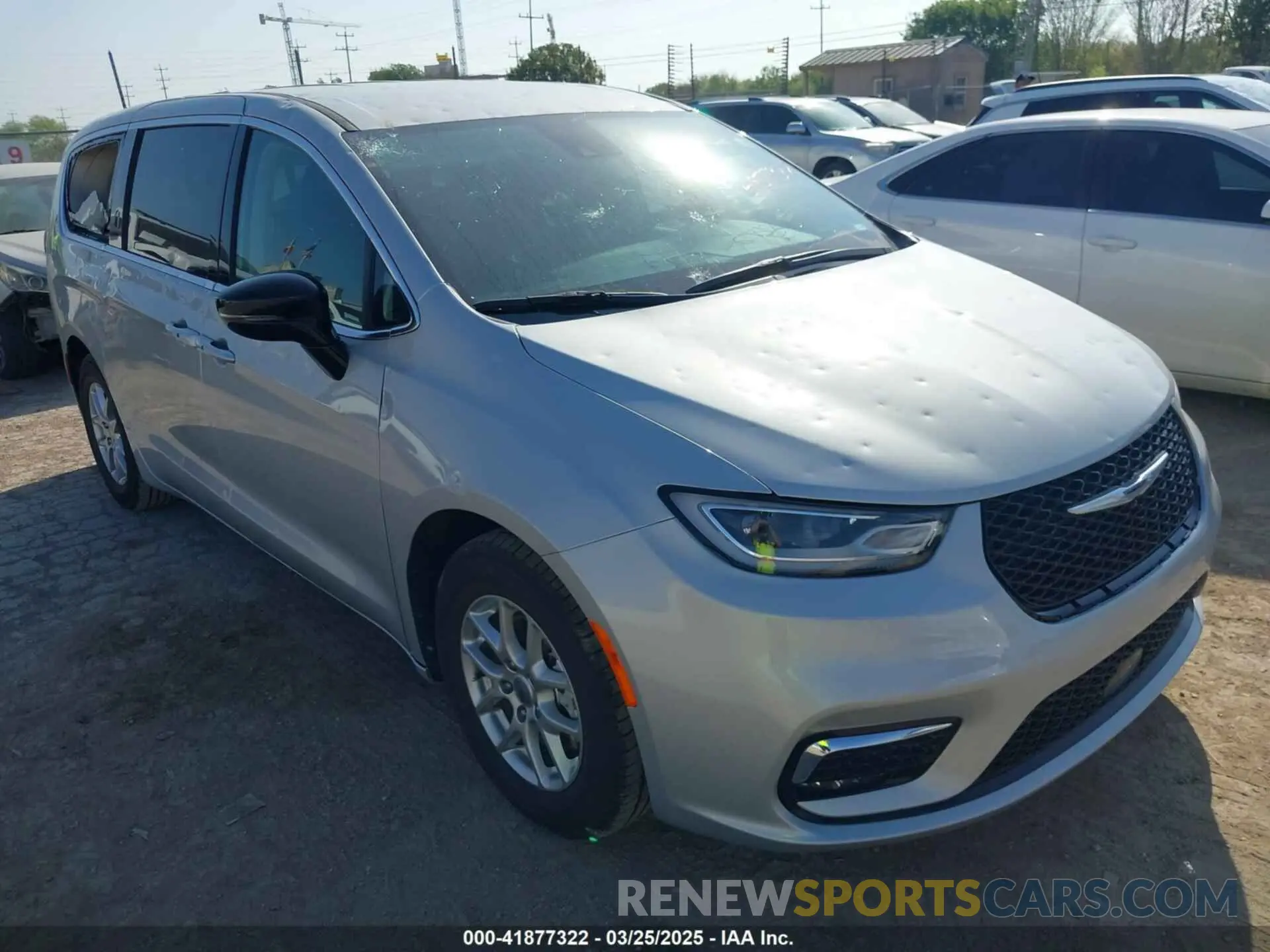 1 Photograph of a damaged car 2C4RC1BG8RR146065 CHRYSLER PACIFICA 2024
