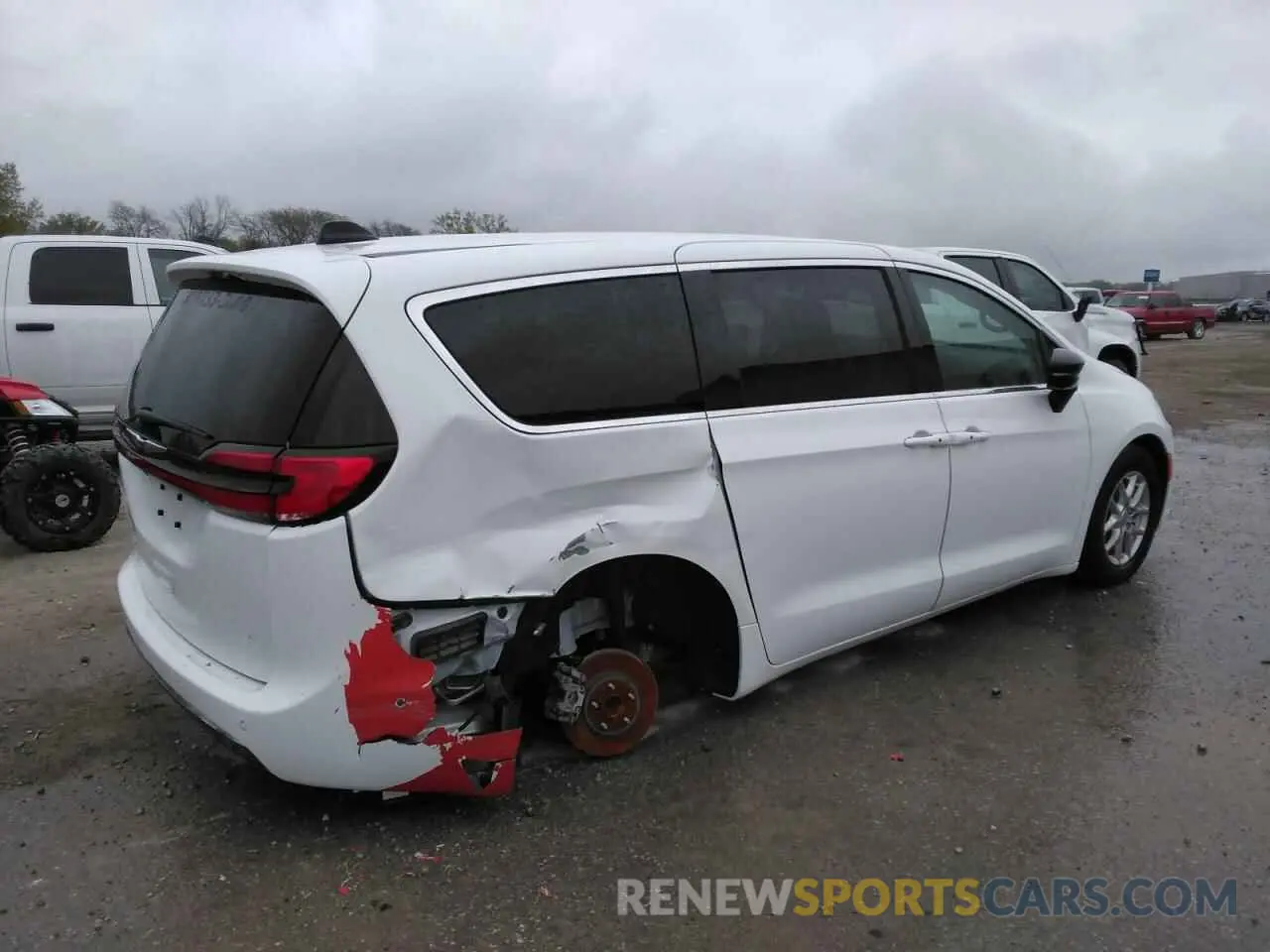 3 Photograph of a damaged car 2C4RC1BG9RR110546 CHRYSLER PACIFICA 2024