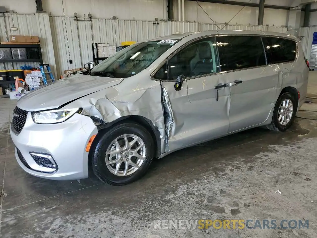 1 Photograph of a damaged car 2C4RC1BG9RR129548 CHRYSLER PACIFICA 2024