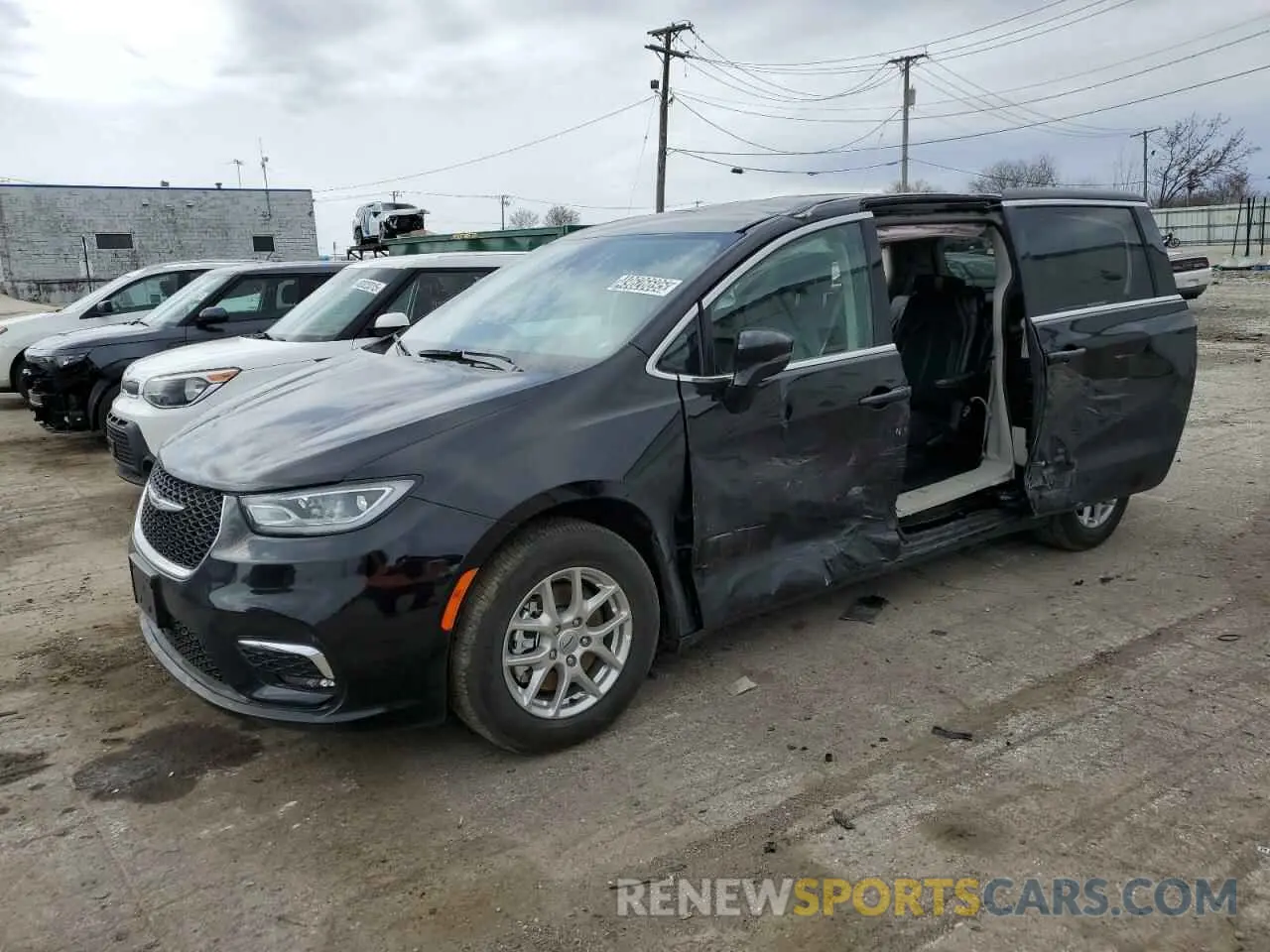 1 Photograph of a damaged car 2C4RC1BG9RR136452 CHRYSLER PACIFICA 2024