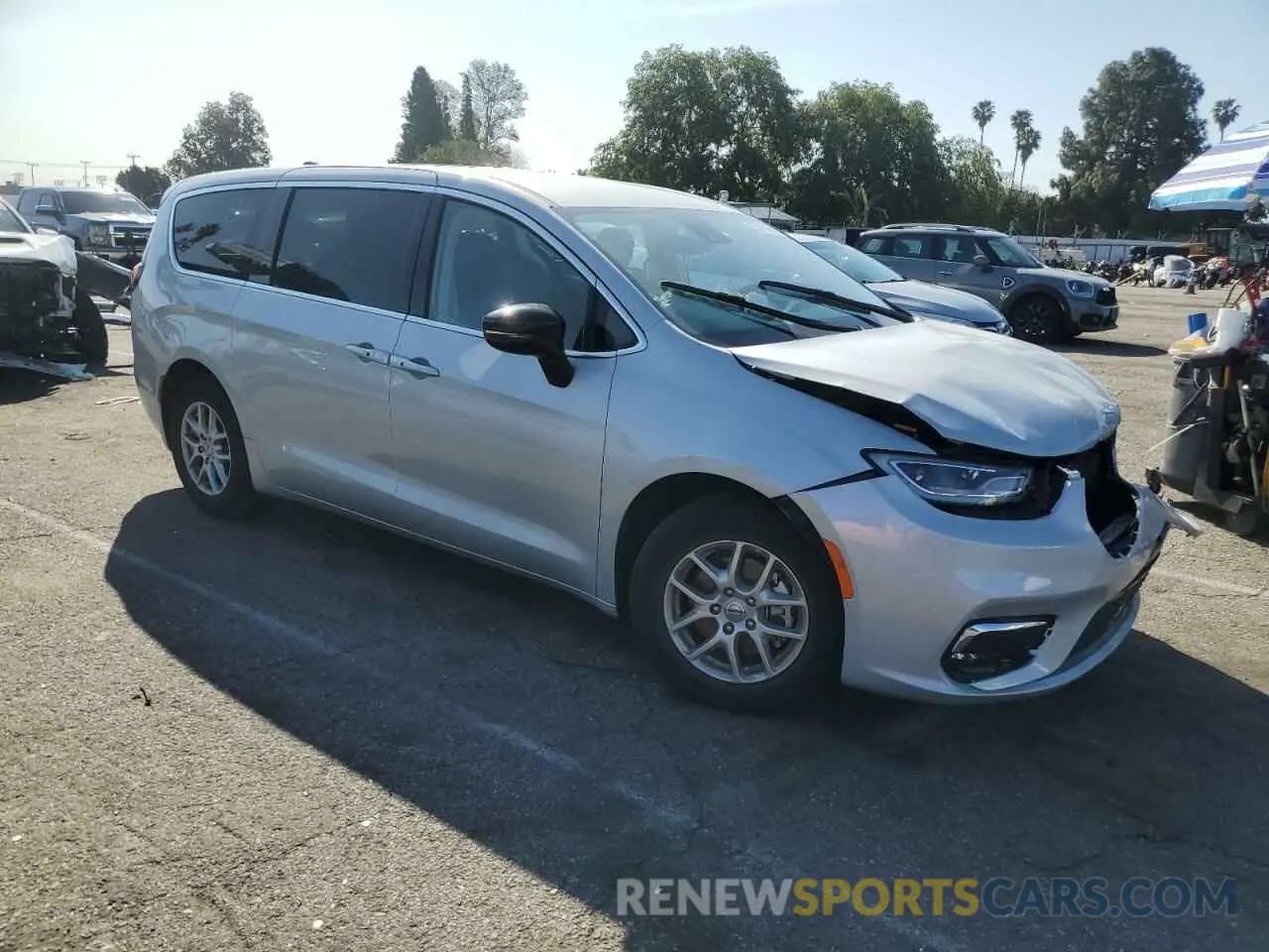 4 Photograph of a damaged car 2C4RC1BGXRR133950 CHRYSLER PACIFICA 2024