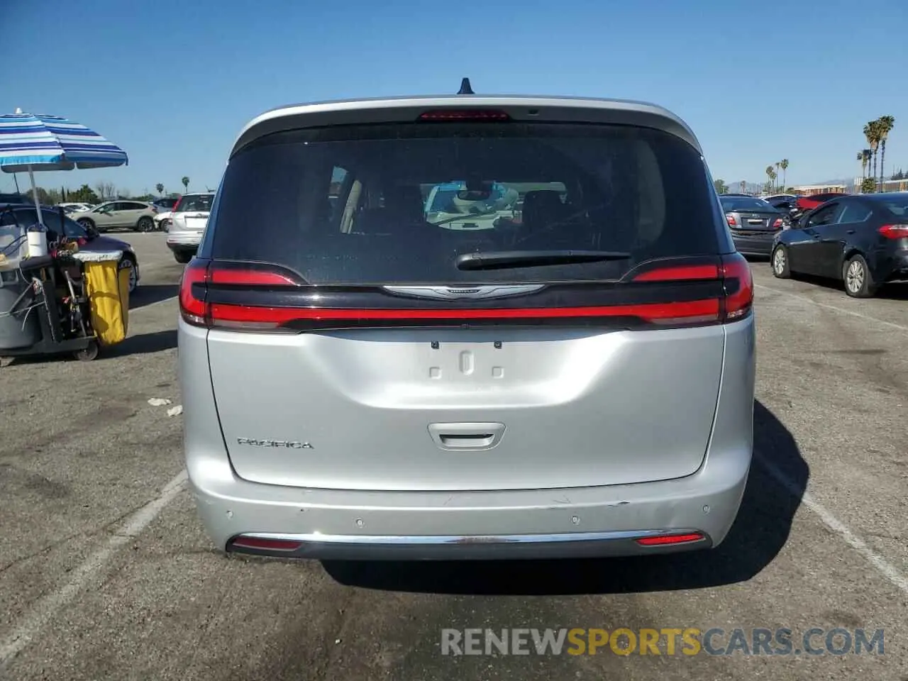 6 Photograph of a damaged car 2C4RC1BGXRR133950 CHRYSLER PACIFICA 2024
