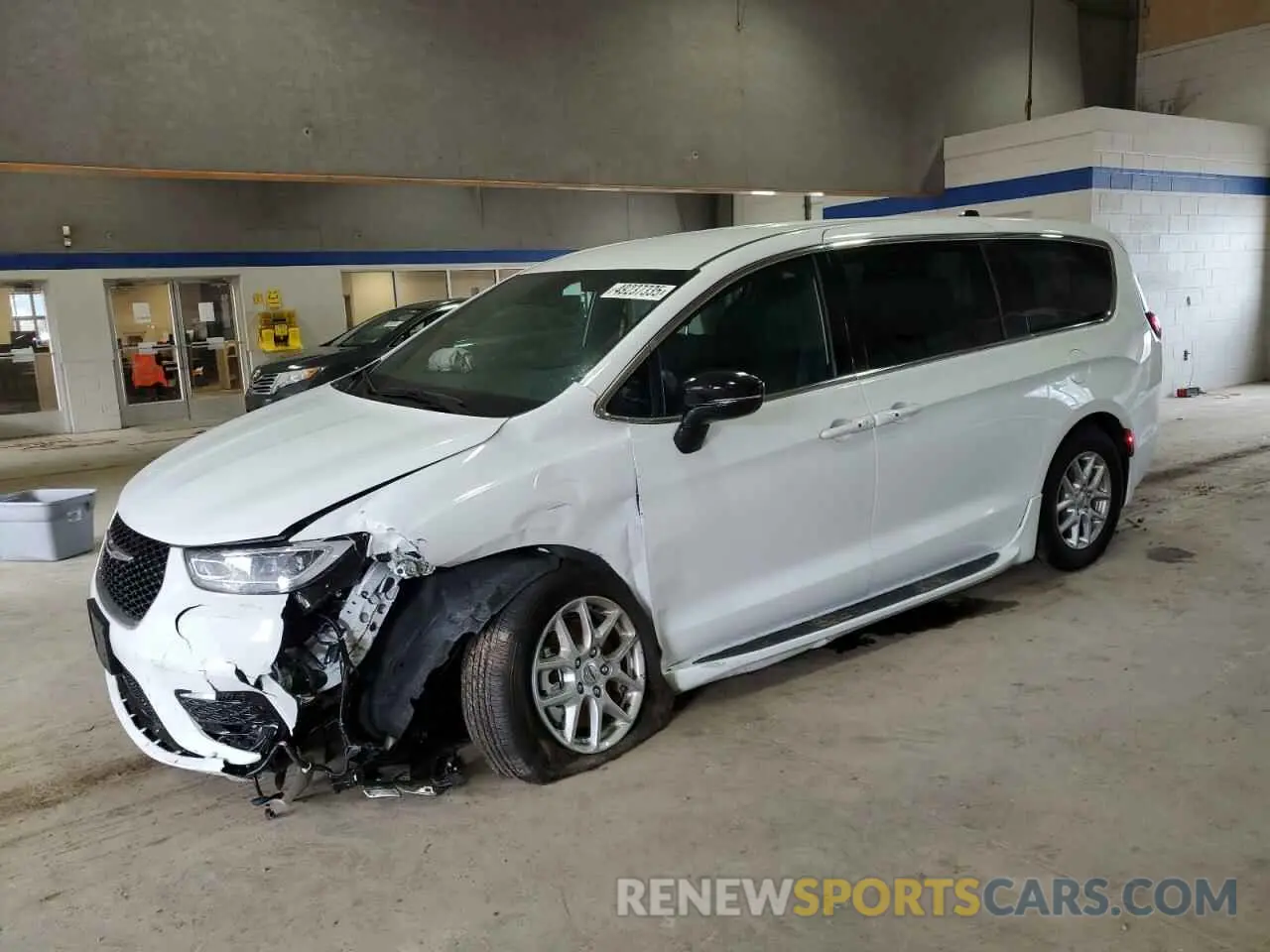 1 Photograph of a damaged car 2C4RC1FG1RR200378 CHRYSLER PACIFICA 2024