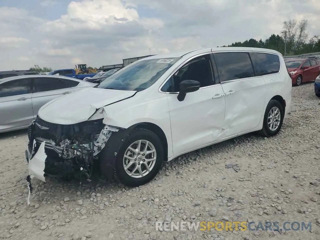 1 Photograph of a damaged car 2C4RC1FGXRR135546 CHRYSLER PACIFICA 2024