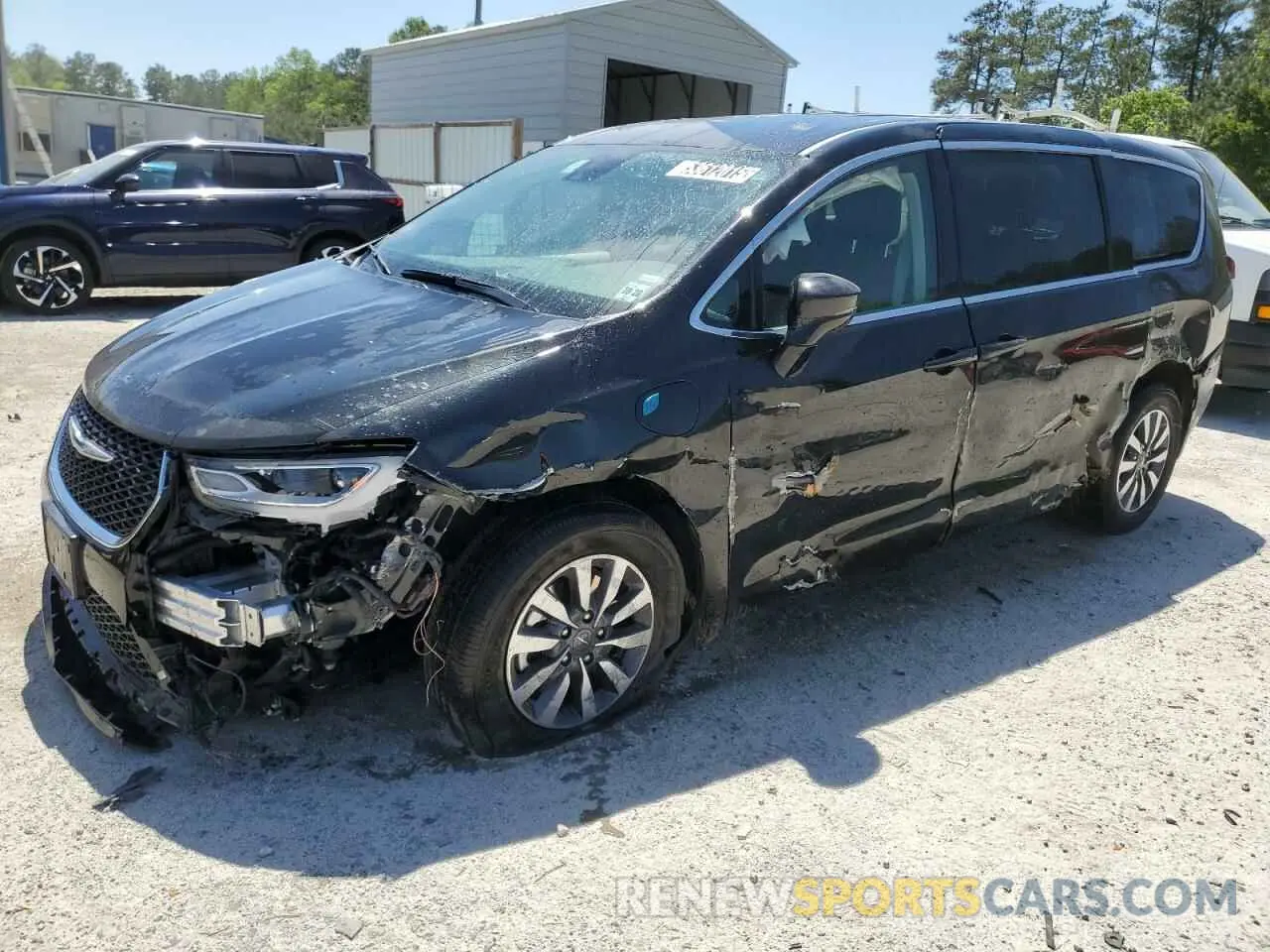 1 Photograph of a damaged car 2C4RC1S76RR103019 CHRYSLER PACIFICA 2024