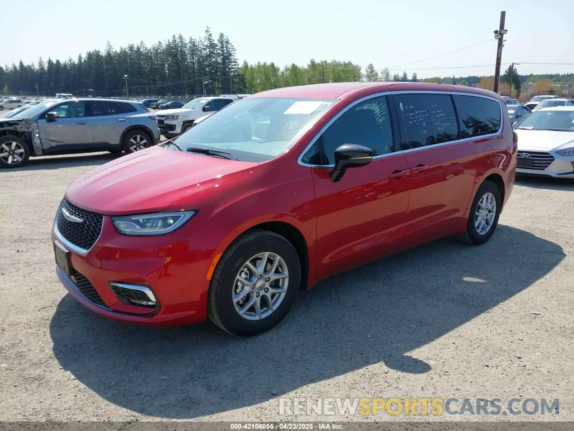 2 Photograph of a damaged car 2C4RC1BG6SR554960 CHRYSLER PACIFICA 2025