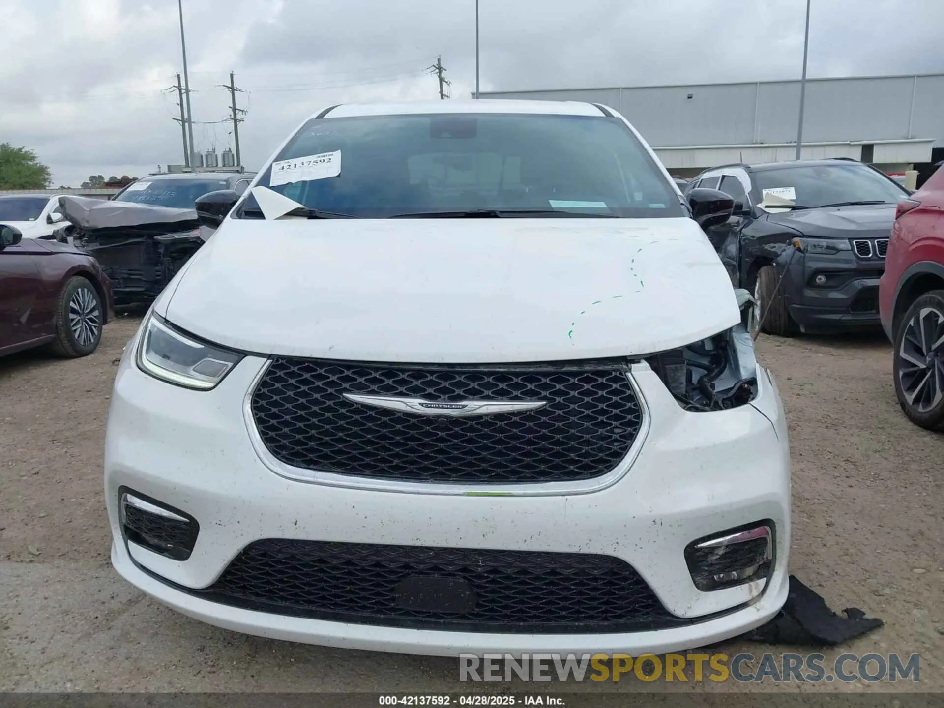 13 Фотография поврежденного автомобиля 2C4RC1BG7SR530912 CHRYSLER PACIFICA 2025