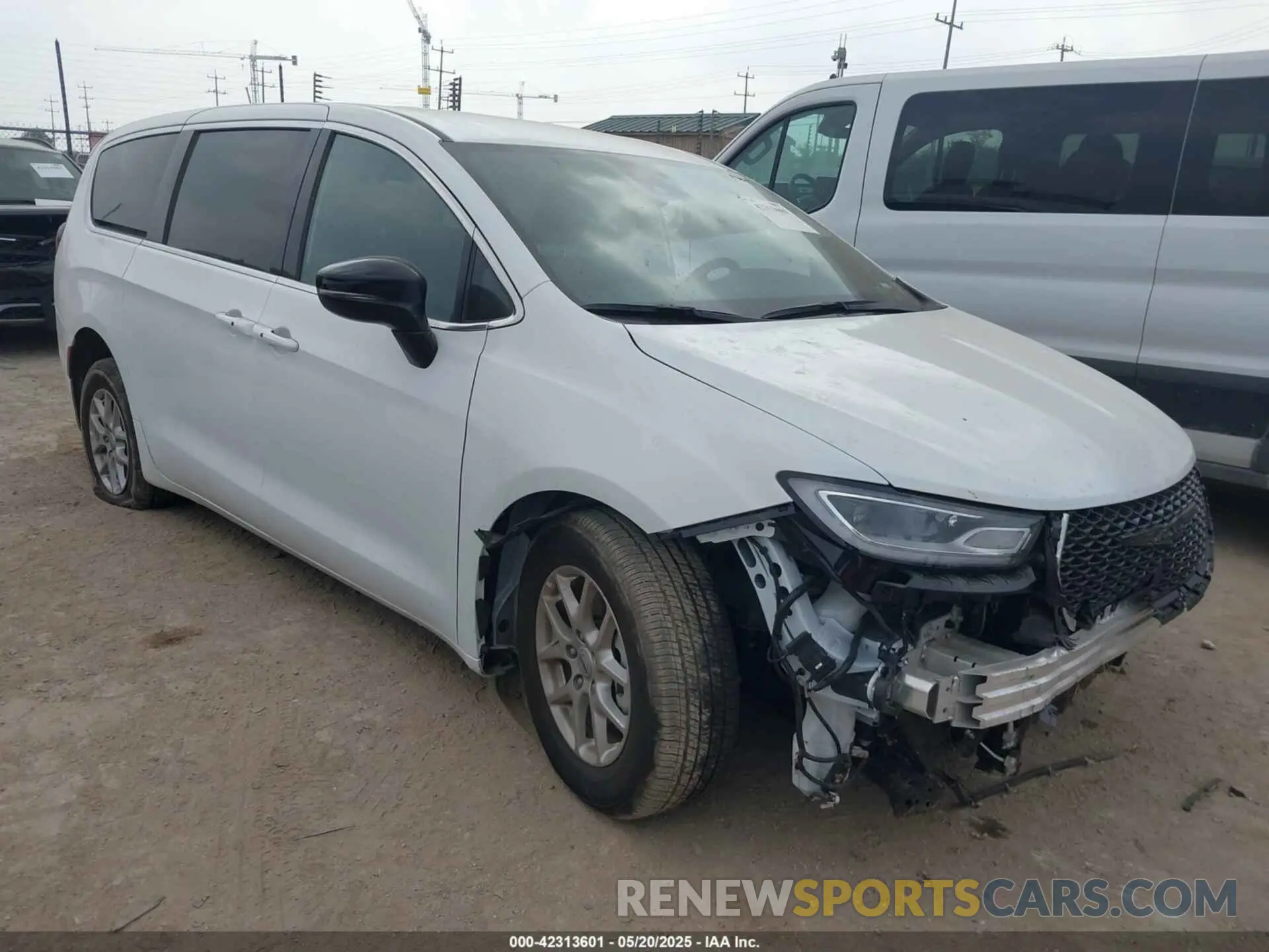 1 Photograph of a damaged car 2C4RC1BG7SR555258 CHRYSLER PACIFICA 2025