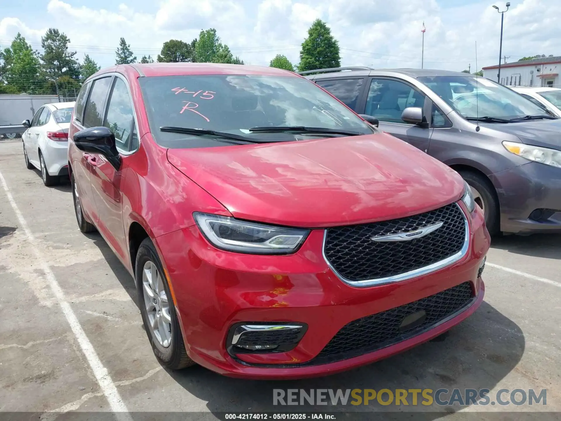1 Фотография поврежденного автомобиля 2C4RC1BG9SR554080 CHRYSLER PACIFICA 2025