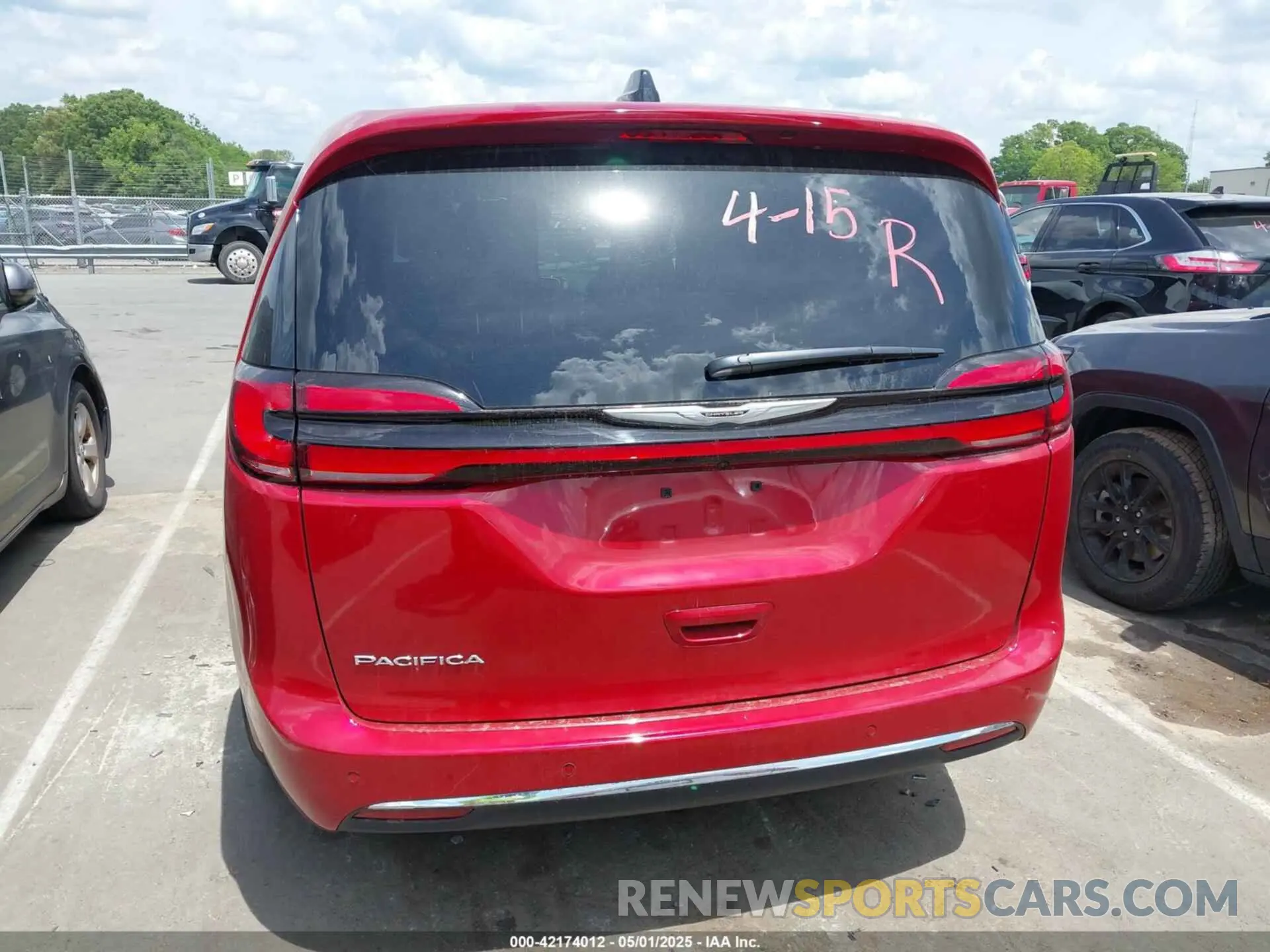 16 Фотография поврежденного автомобиля 2C4RC1BG9SR554080 CHRYSLER PACIFICA 2025