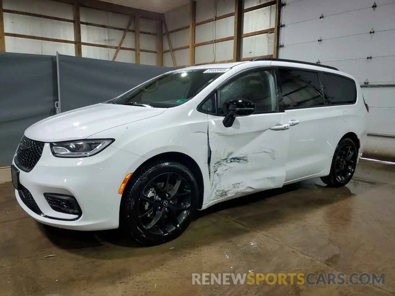 1 Photograph of a damaged car 2C4RC1GG4SR561690 CHRYSLER PACIFICA 2025