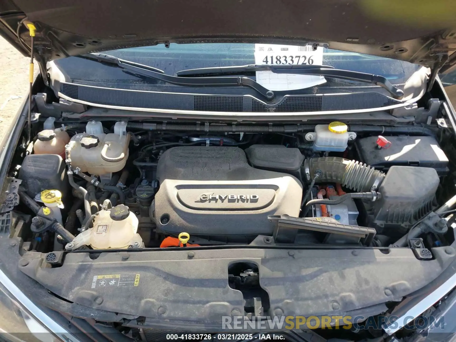 10 Photograph of a damaged car 2C4RC1N75KR500240 CHRYSLER PACIFICA HYBRID 2019
