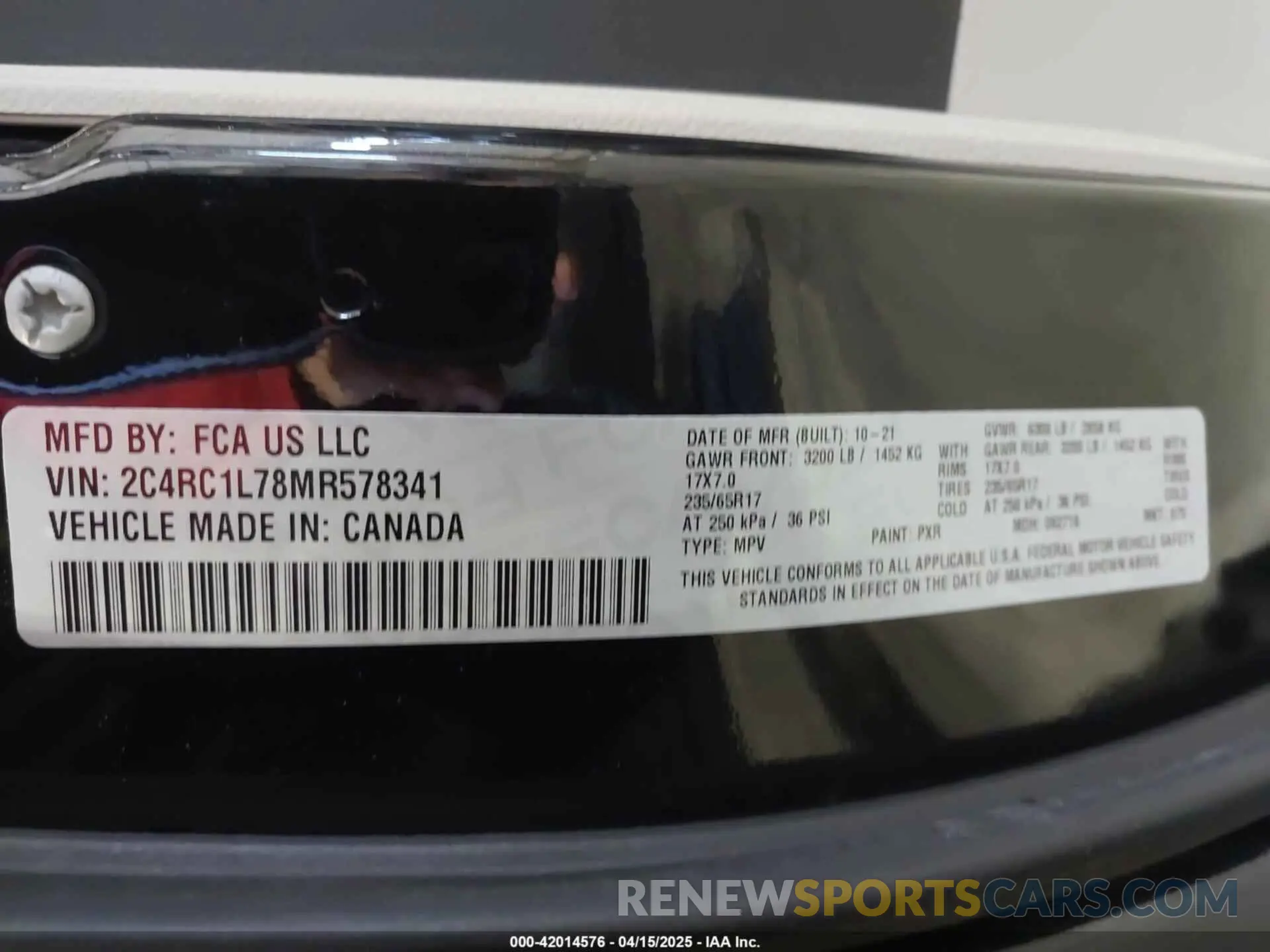 9 Photograph of a damaged car 2C4RC1L78MR578341 CHRYSLER PACIFICA HYBRID 2021