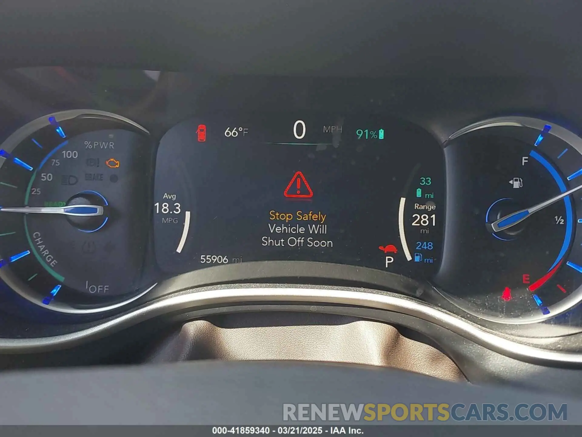 7 Photograph of a damaged car 2C4RC1L7XMR586201 CHRYSLER PACIFICA HYBRID 2021