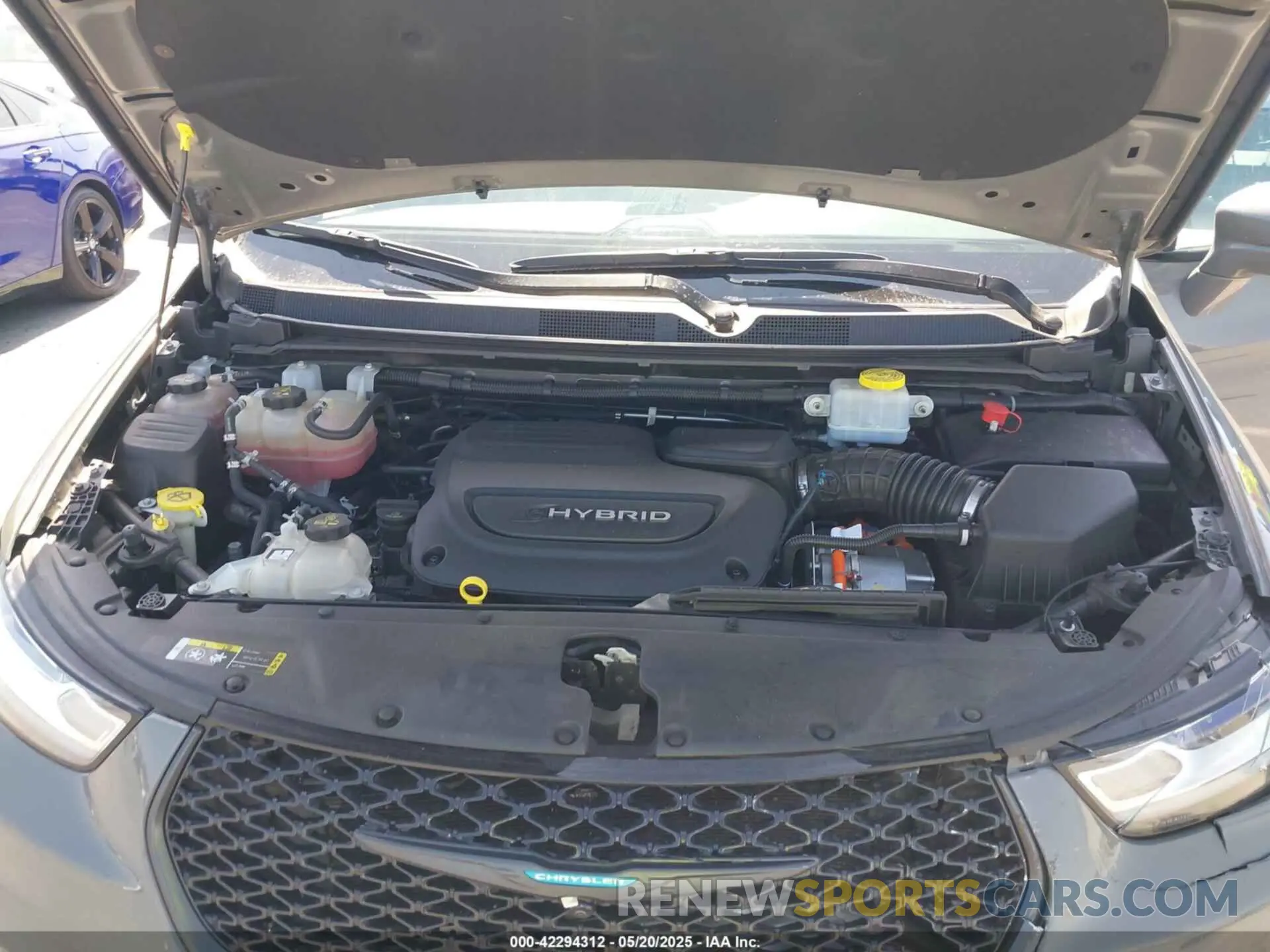 10 Фотография поврежденного автомобиля 2C4RC1S76MR544495 CHRYSLER PACIFICA HYBRID 2021