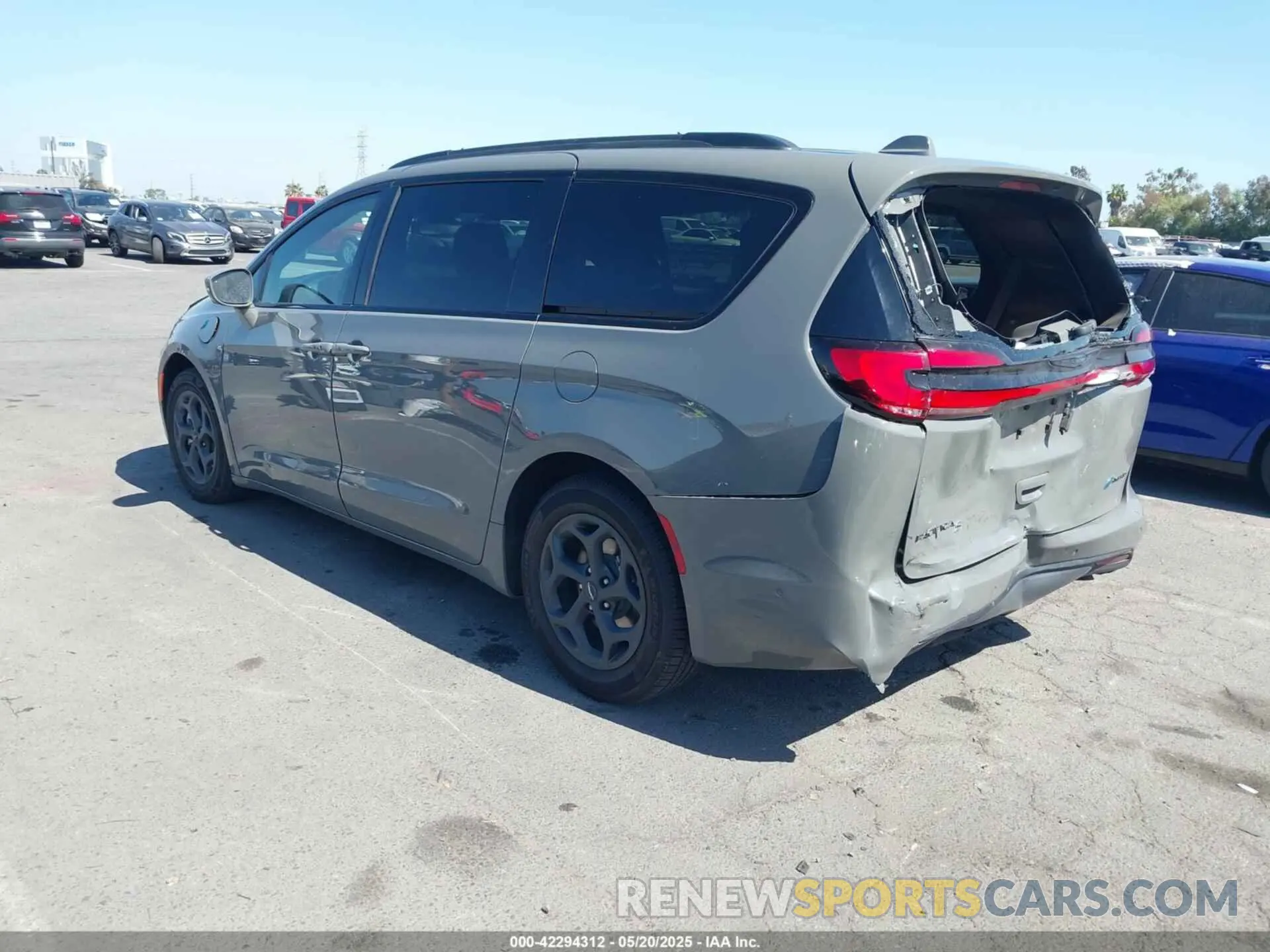 3 Фотография поврежденного автомобиля 2C4RC1S76MR544495 CHRYSLER PACIFICA HYBRID 2021