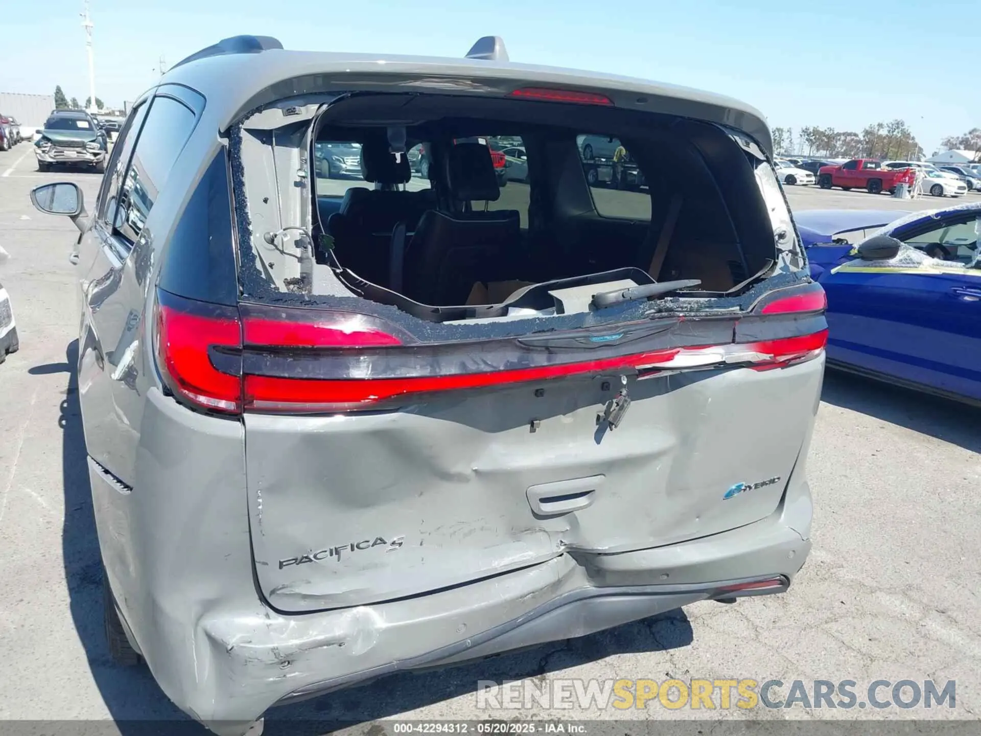 6 Фотография поврежденного автомобиля 2C4RC1S76MR544495 CHRYSLER PACIFICA HYBRID 2021