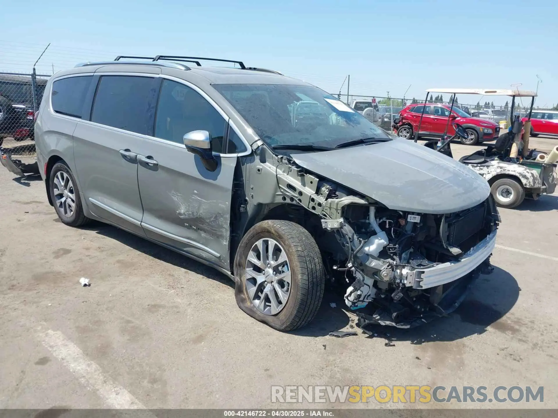 1 Photograph of a damaged car 2C4RC1N76PR589226 CHRYSLER PACIFICA HYBRID 2023