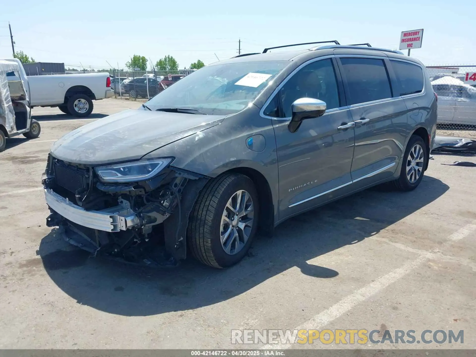 2 Photograph of a damaged car 2C4RC1N76PR589226 CHRYSLER PACIFICA HYBRID 2023