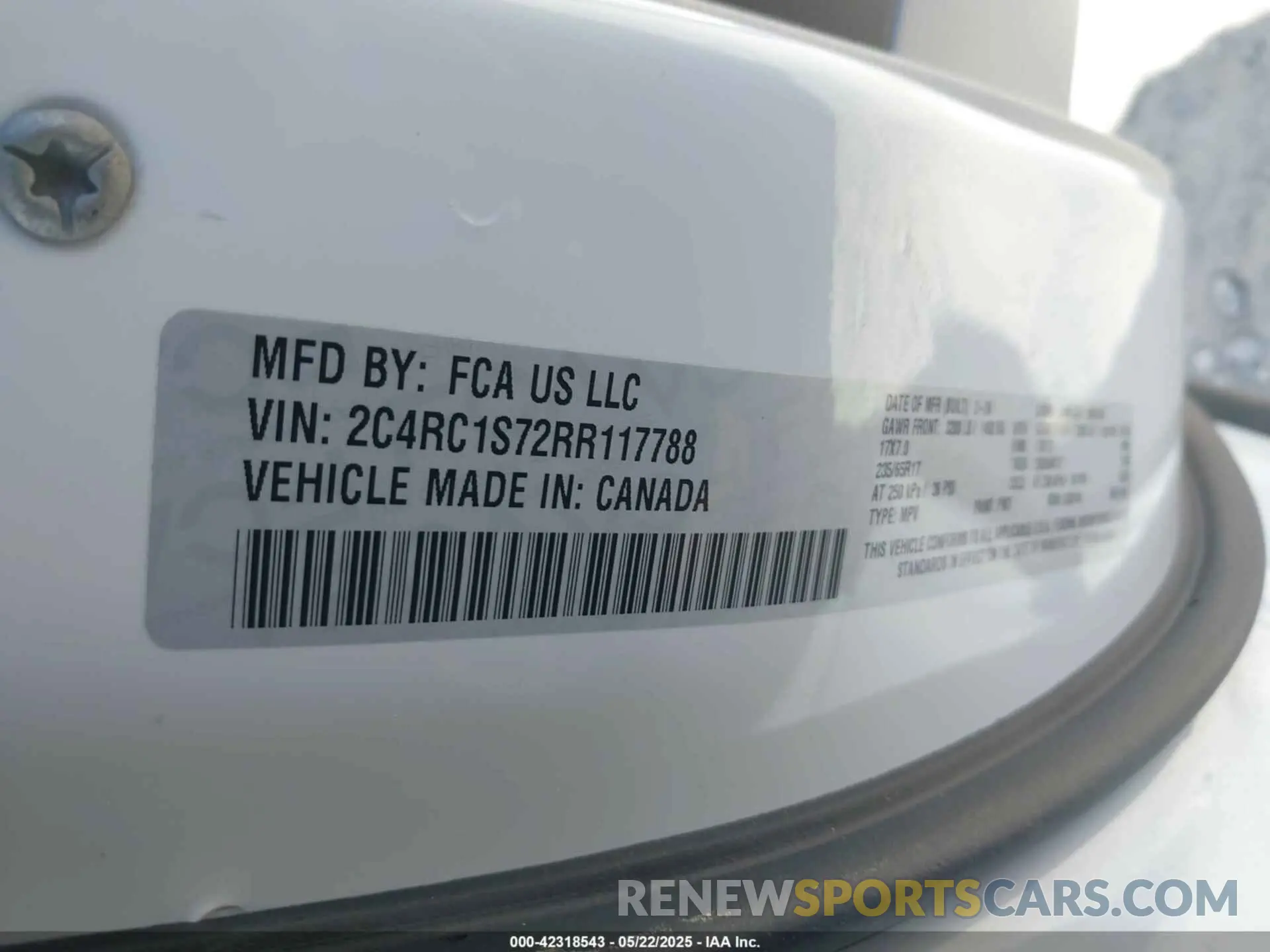 9 Фотография поврежденного автомобиля 2C4RC1S72RR117788 CHRYSLER PACIFICA HYBRID 2024