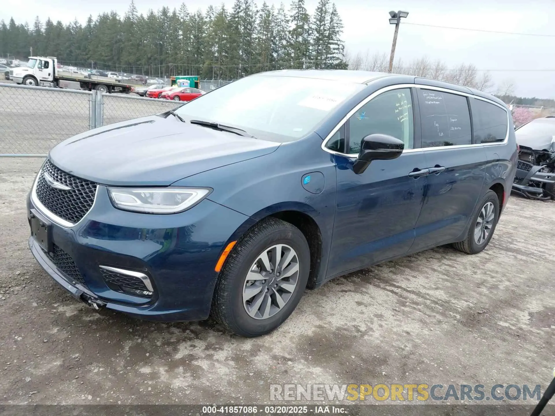 2 Photograph of a damaged car 2C4RC1S73RR188434 CHRYSLER PACIFICA HYBRID 2024