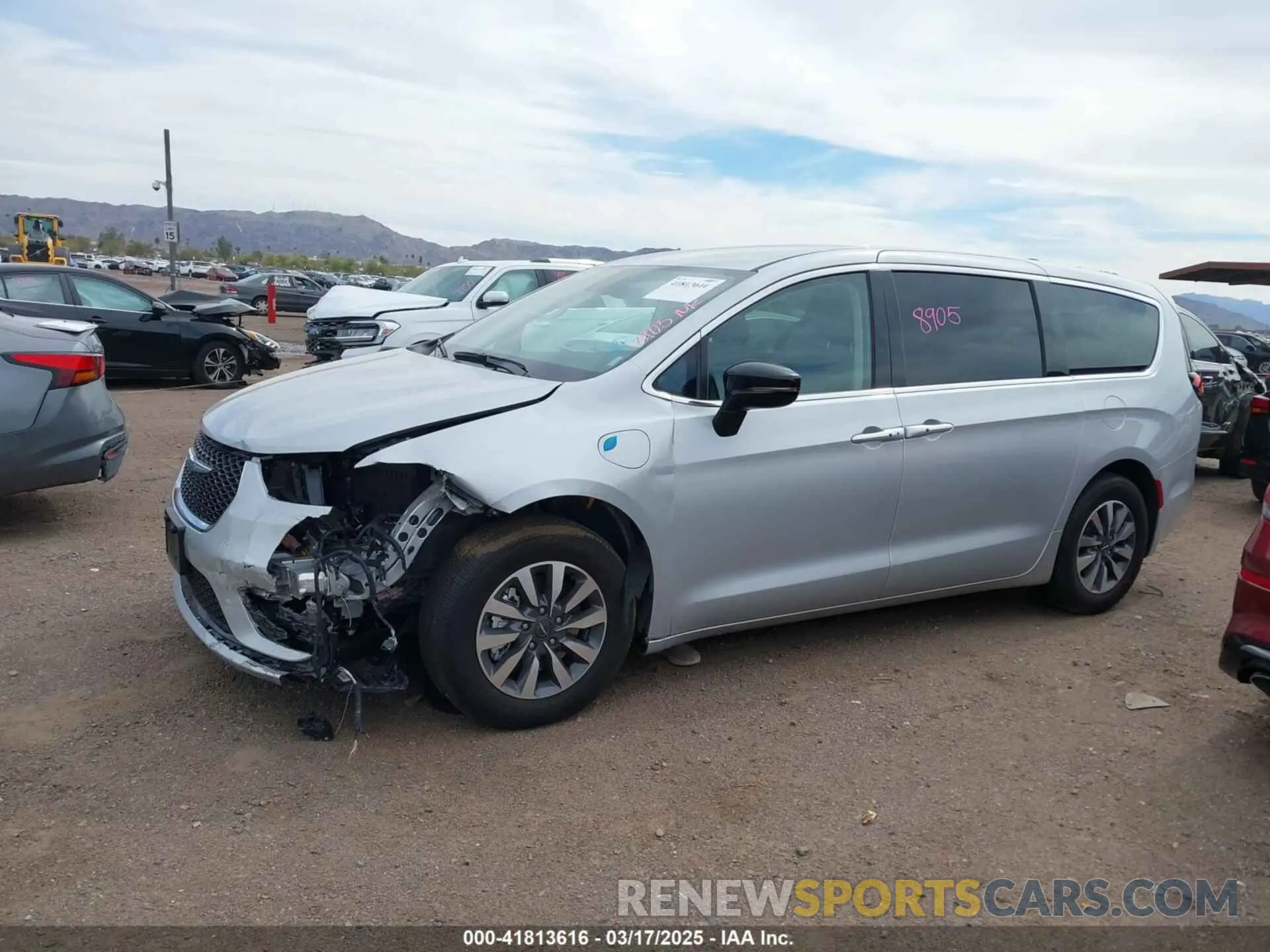 13 Photograph of a damaged car 2C4RC1S78RR188462 CHRYSLER PACIFICA HYBRID 2024