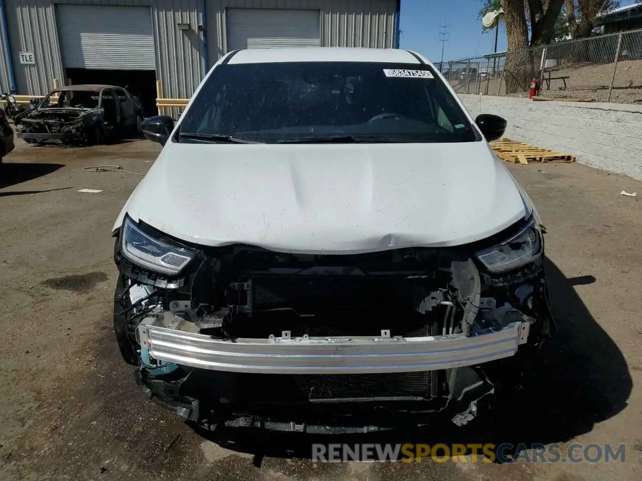 5 Photograph of a damaged car 2C4RC1BG4SR520838 CHRYSLER PACIFICA S 2025