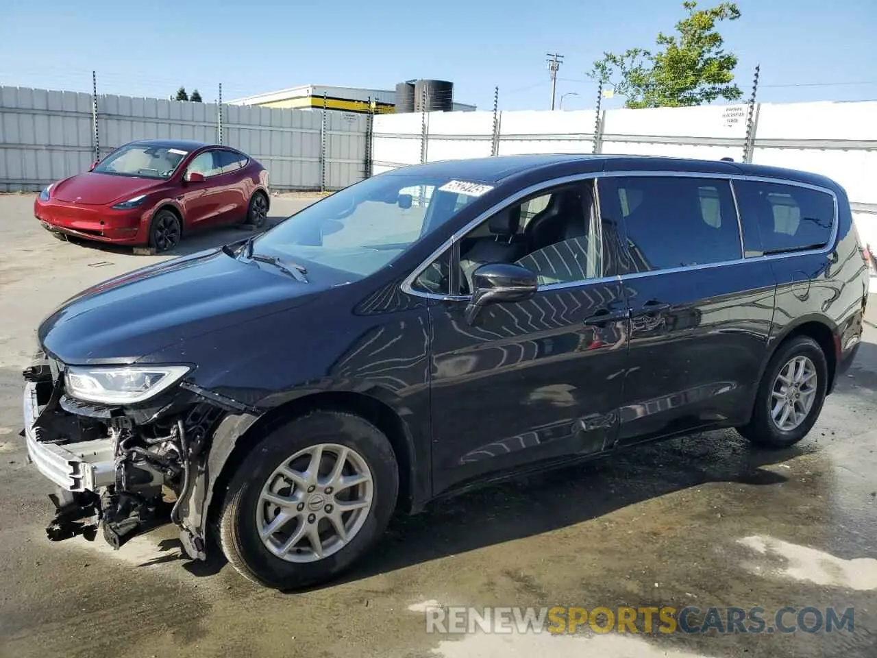 1 Photograph of a damaged car 2C4RC1BG5SR503529 CHRYSLER PACIFICA S 2025
