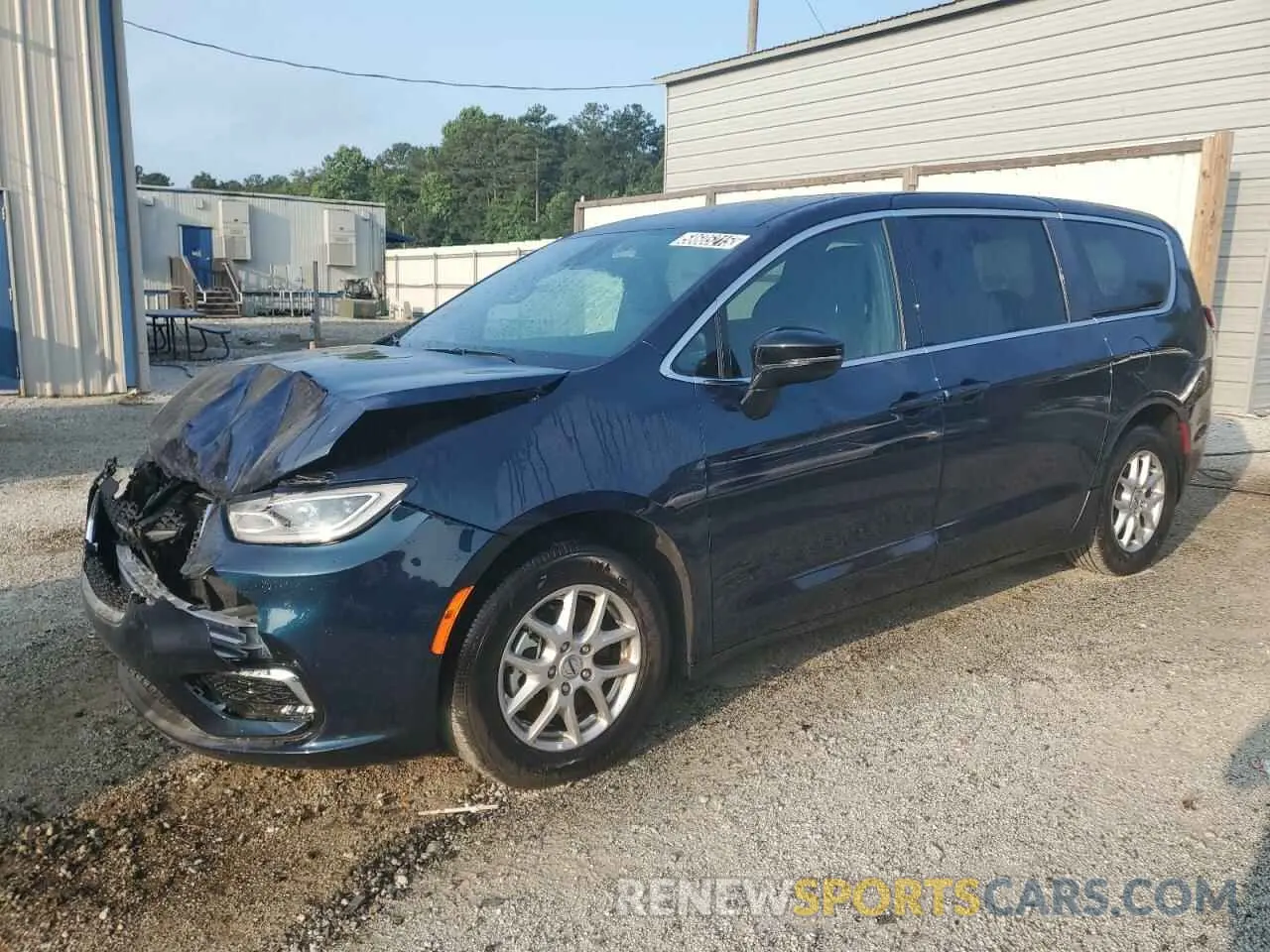 1 Photograph of a damaged car 2C4RC1BG6SR502695 CHRYSLER PACIFICA S 2025