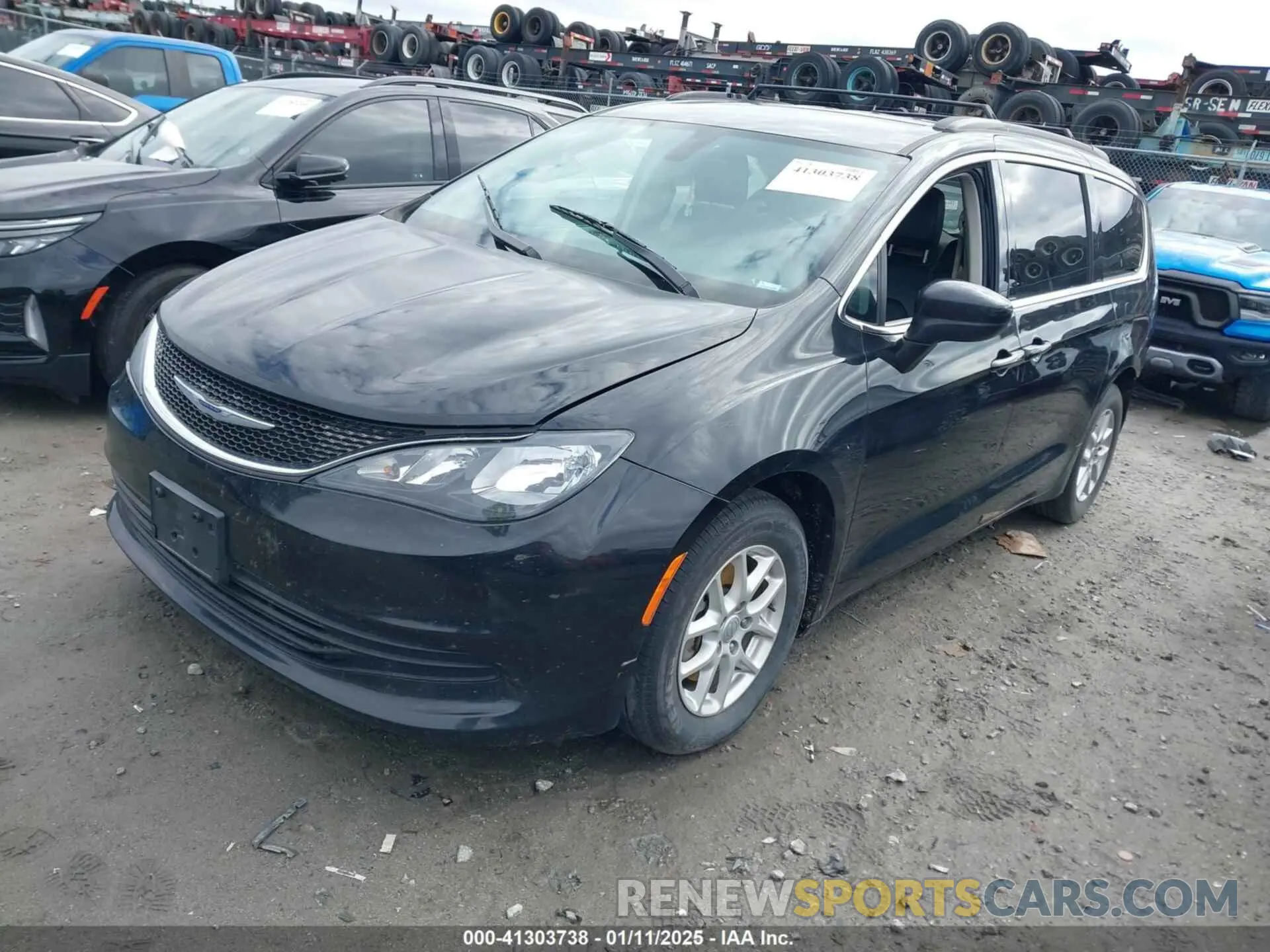 2 Фотография поврежденного автомобиля 2C4RC1DG7LR176839 CHRYSLER VOYAGER 2020