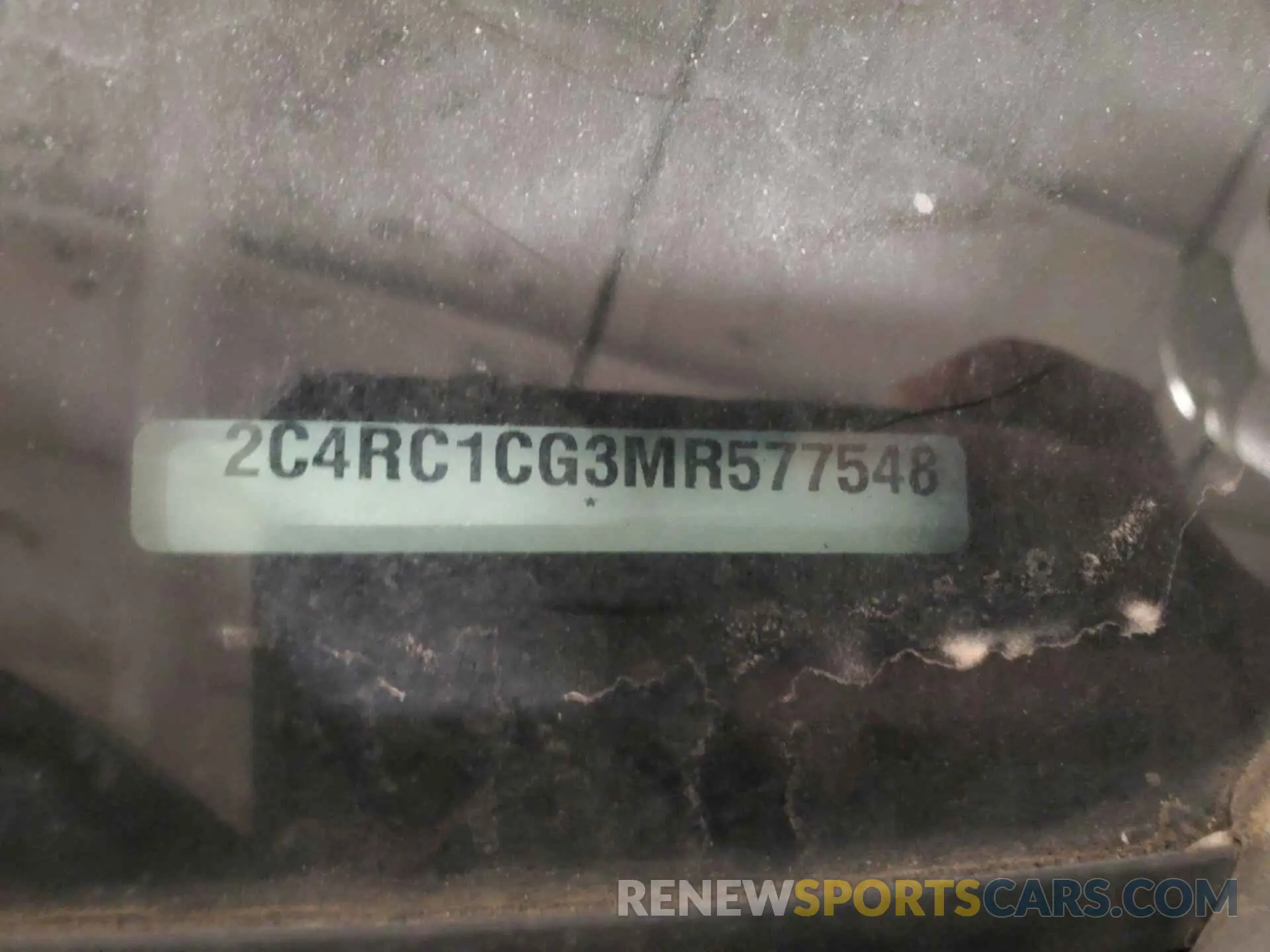 1 Фотография поврежденного автомобиля 2C4RC1CG3MR577548 CHRYSLER VOYAGER 2021