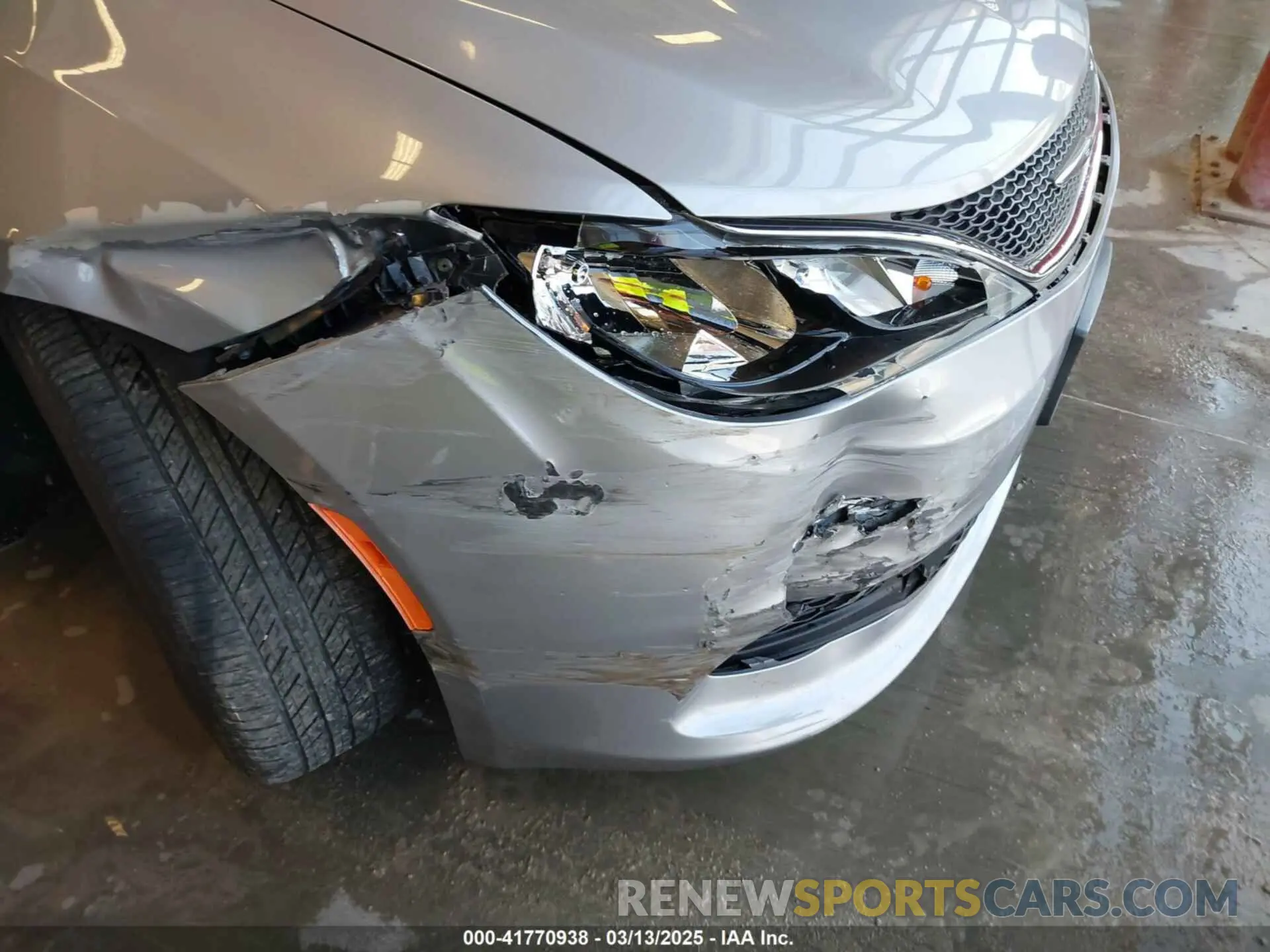 6 Фотография поврежденного автомобиля 2C4RC1DG2MR506453 CHRYSLER VOYAGER 2021