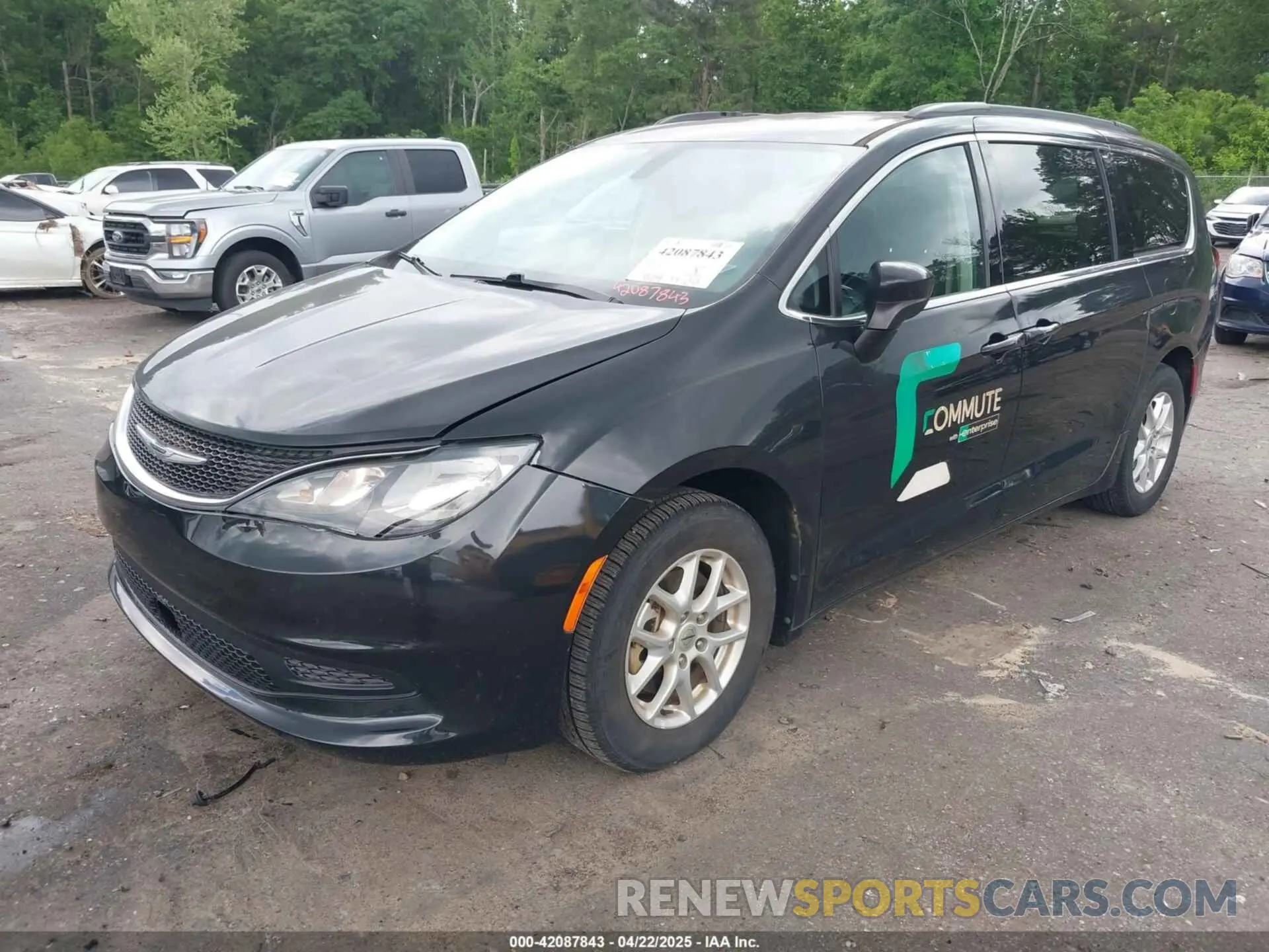 2 Фотография поврежденного автомобиля 2C4RC1DG3MR516831 CHRYSLER VOYAGER 2021
