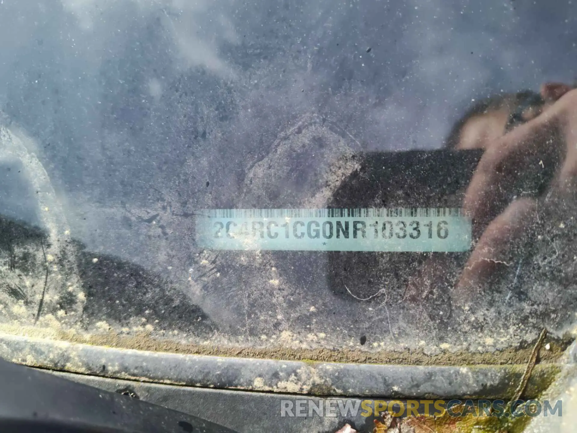 12 Photograph of a damaged car 2C4RC1CG0NR103316 CHRYSLER VOYAGER 2022
