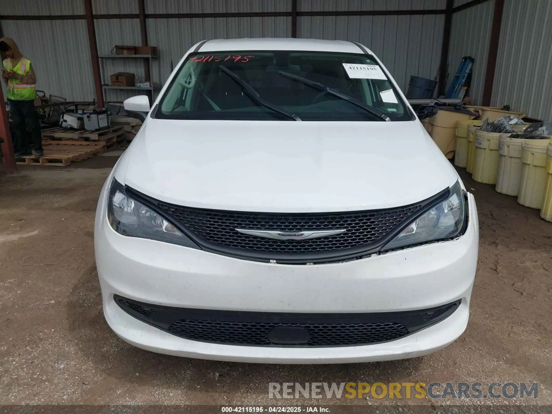 12 Фотография поврежденного автомобиля 2C4RC1CG2NR226082 CHRYSLER VOYAGER 2022