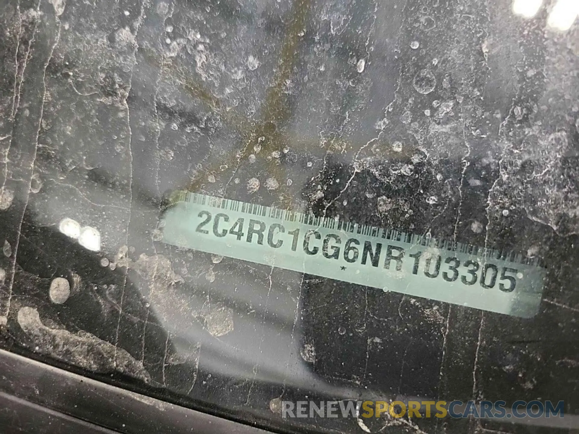 12 Photograph of a damaged car 2C4RC1CG6NR103305 CHRYSLER VOYAGER 2022