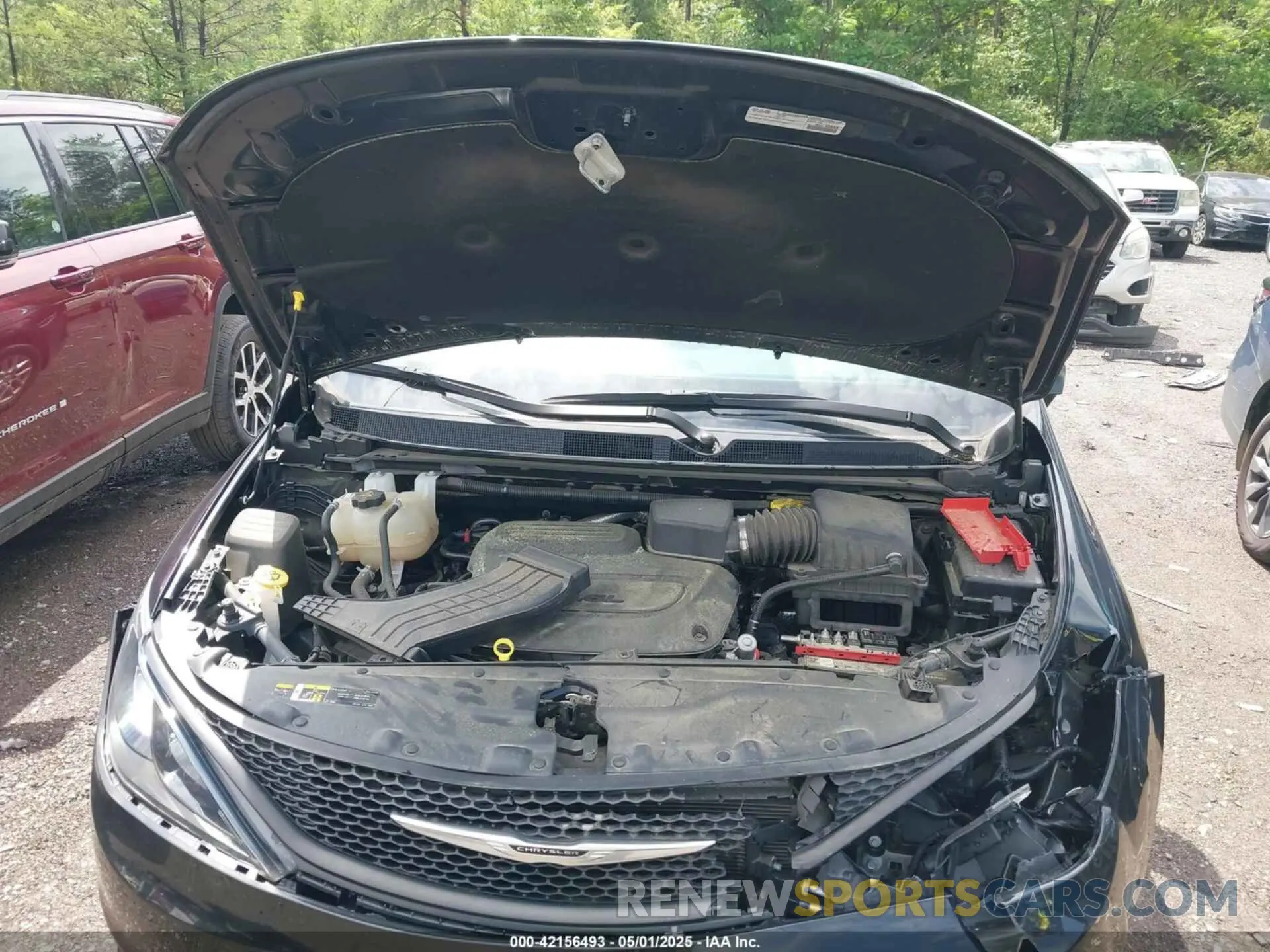10 Фотография поврежденного автомобиля 2C4RC1CG9NR126478 CHRYSLER VOYAGER 2022