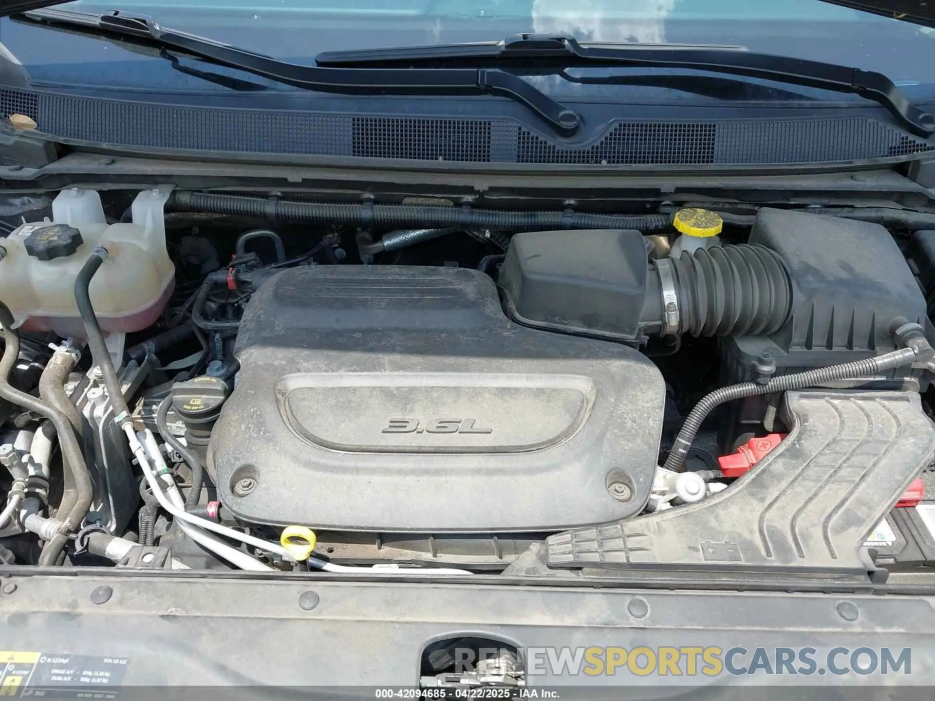 10 Фотография поврежденного автомобиля 2C4RC1CG9NR229867 CHRYSLER VOYAGER 2022