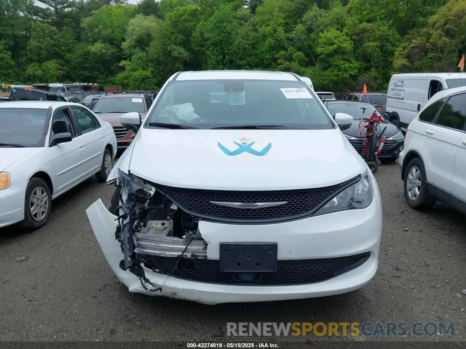 12 Photograph of a damaged car 2C4RC1CG0PR617041 CHRYSLER VOYAGER 2023
