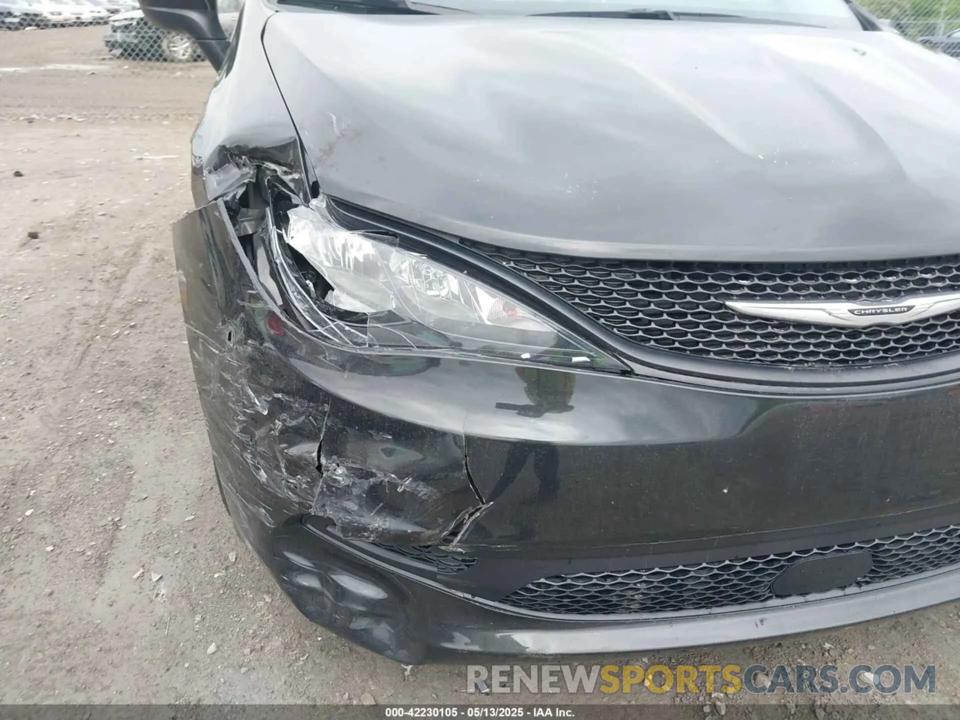 6 Photograph of a damaged car 2C4RC1CG1PR525291 CHRYSLER VOYAGER 2023