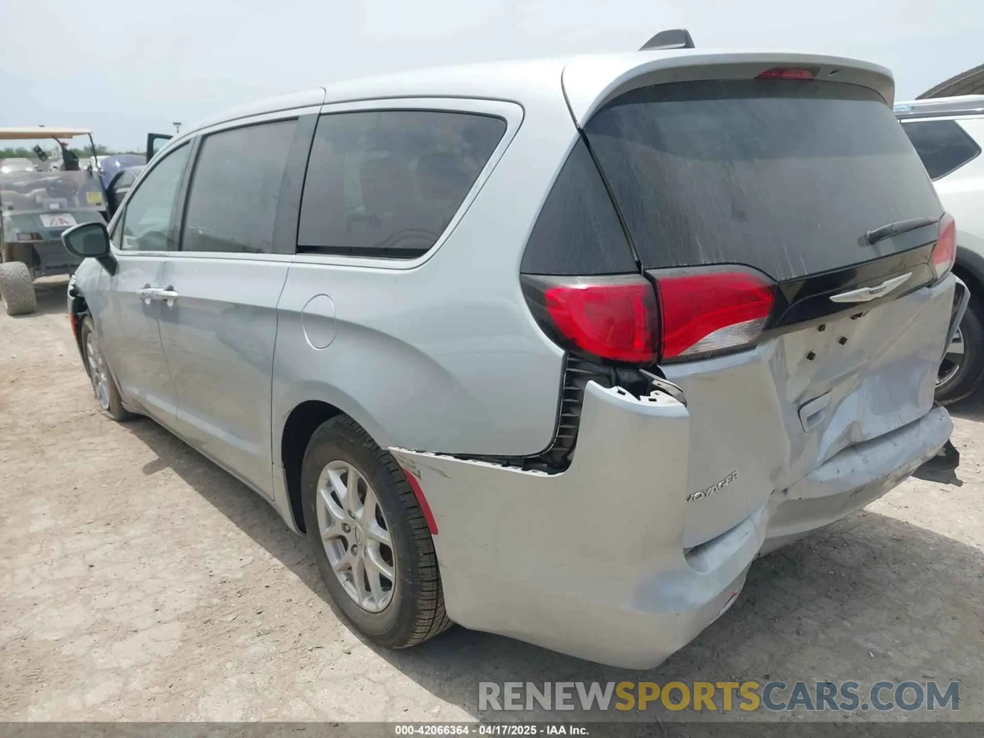 3 Photograph of a damaged car 2C4RC1CG2PR597083 CHRYSLER VOYAGER 2023