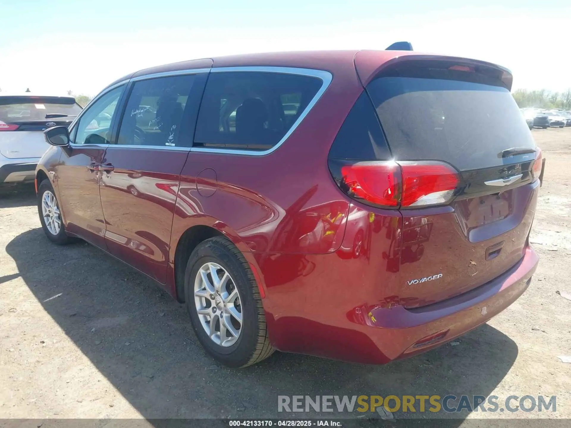 3 Photograph of a damaged car 2C4RC1CG5PR551876 CHRYSLER VOYAGER 2023