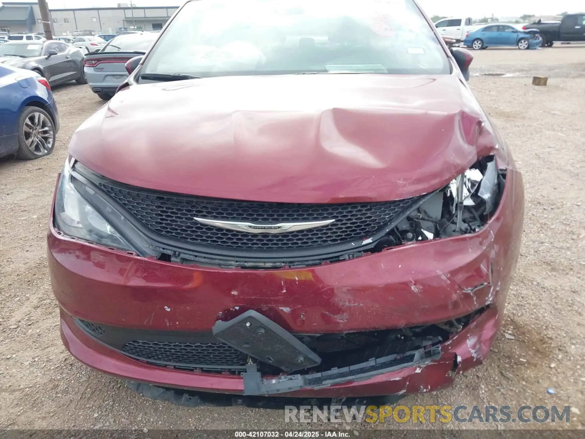 6 Фотография поврежденного автомобиля 2C4RC1CG9PR534823 CHRYSLER VOYAGER 2023