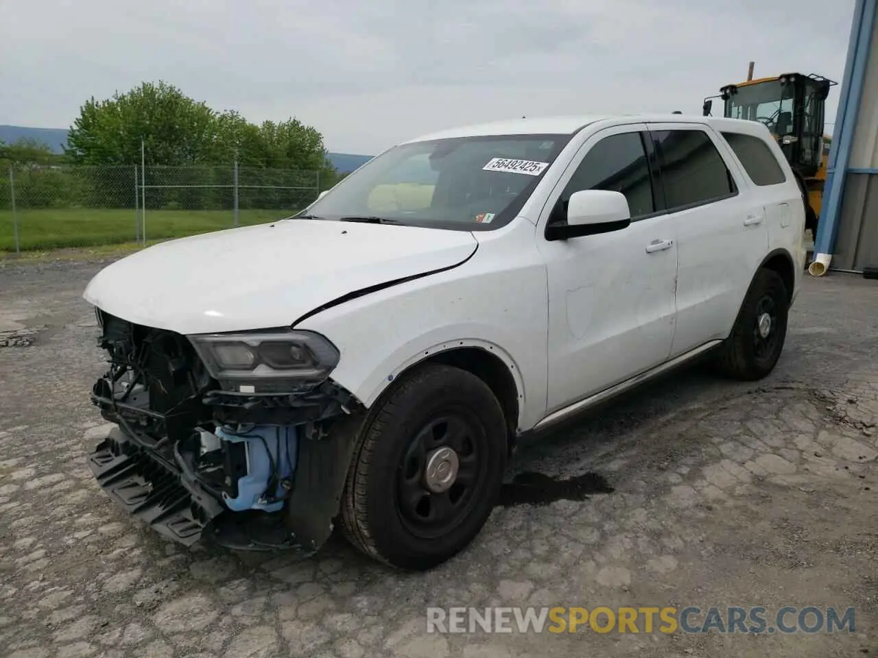 1 Photograph of a damaged car 1C4RDJFG7MC752398 DODGE All Models 2021