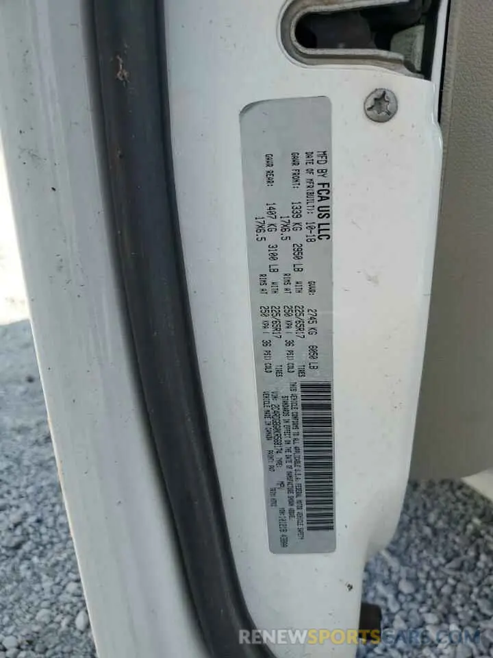 14 Фотография поврежденного автомобиля 2C4RDGBG0KR568174 DODGE CARAVAN 2019