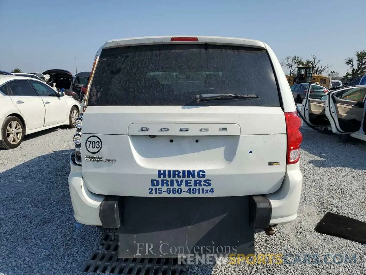 6 Фотография поврежденного автомобиля 2C4RDGBG0KR568174 DODGE CARAVAN 2019