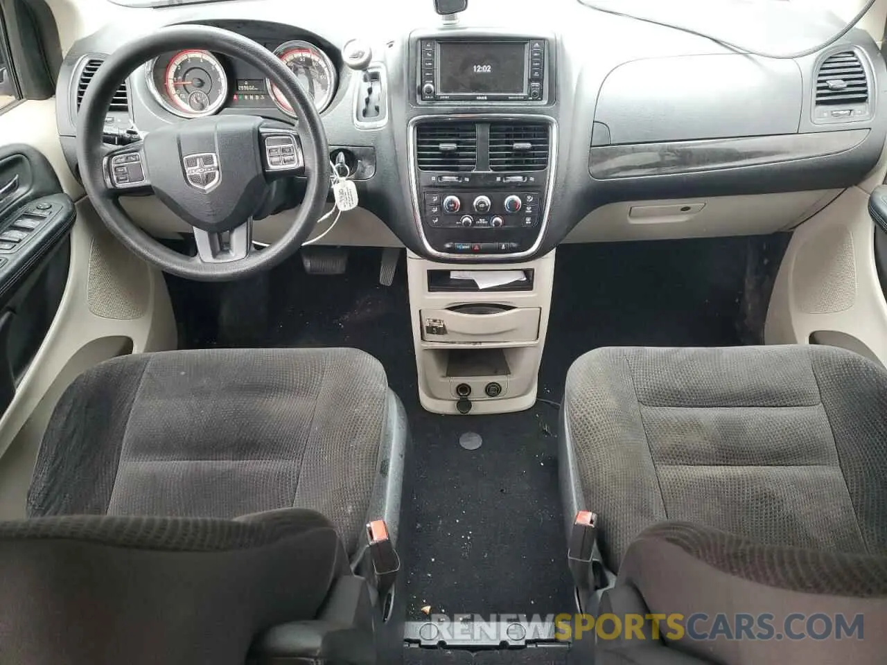 8 Photograph of a damaged car 2C4RDGBG0KR583936 DODGE CARAVAN 2019