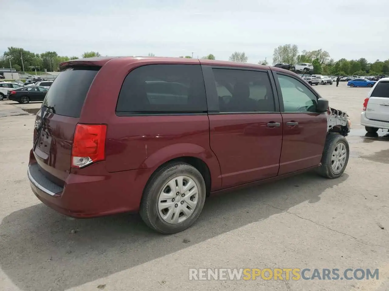 3 Фотография поврежденного автомобиля 2C4RDGBG0KR608561 DODGE CARAVAN 2019