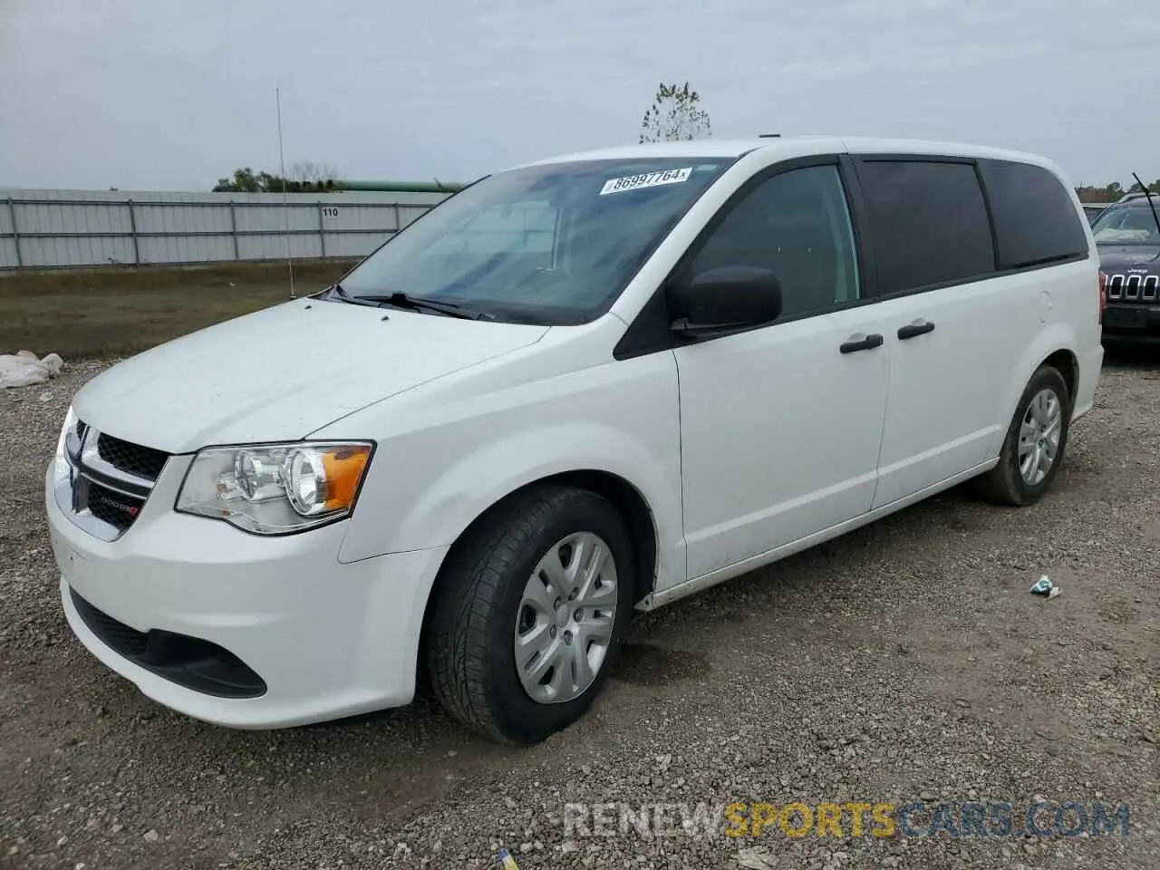 1 Фотография поврежденного автомобиля 2C4RDGBG0KR633718 DODGE CARAVAN 2019
